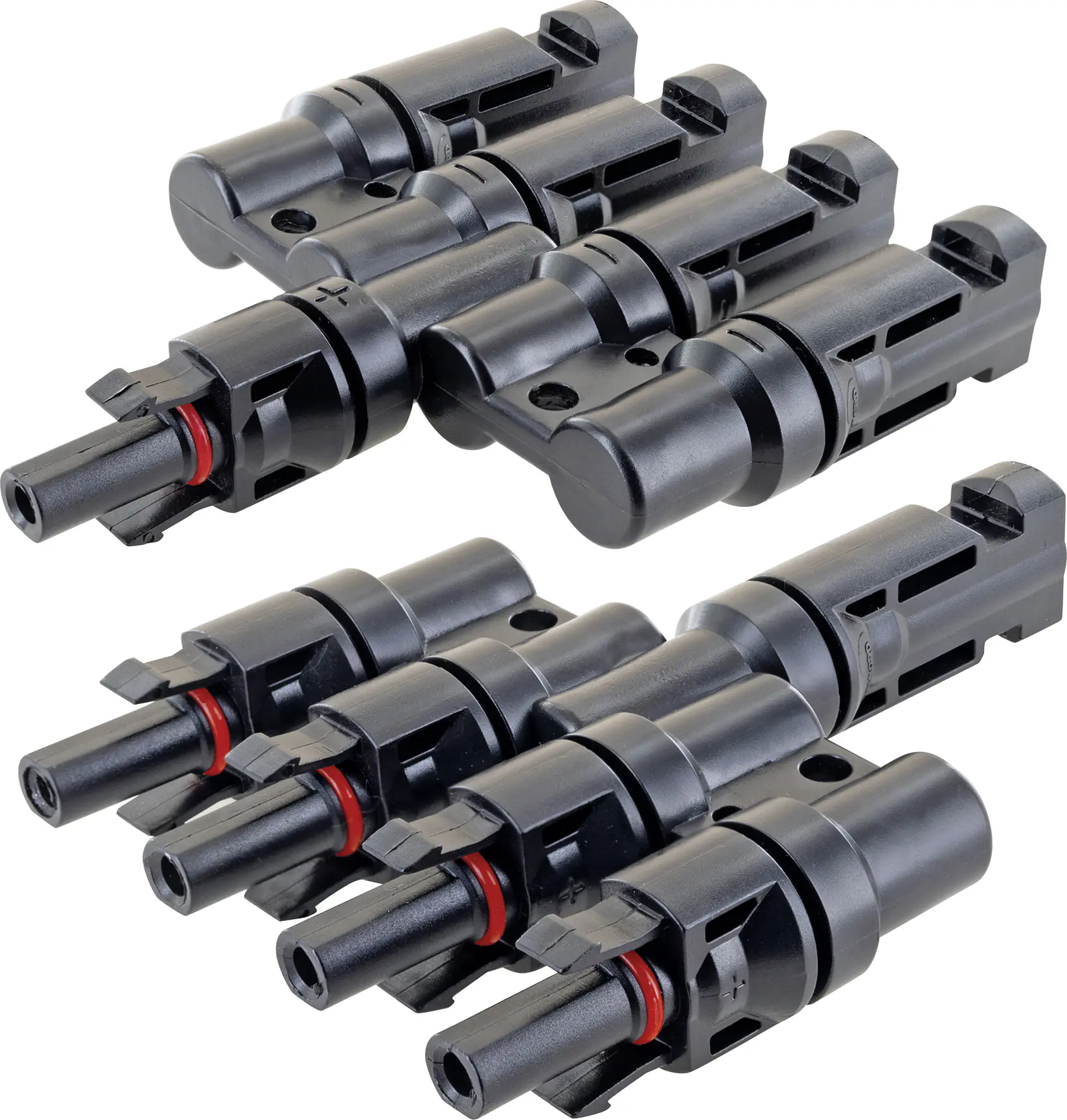 Schwaiger Solarkabel-Adapter-Set 4in1