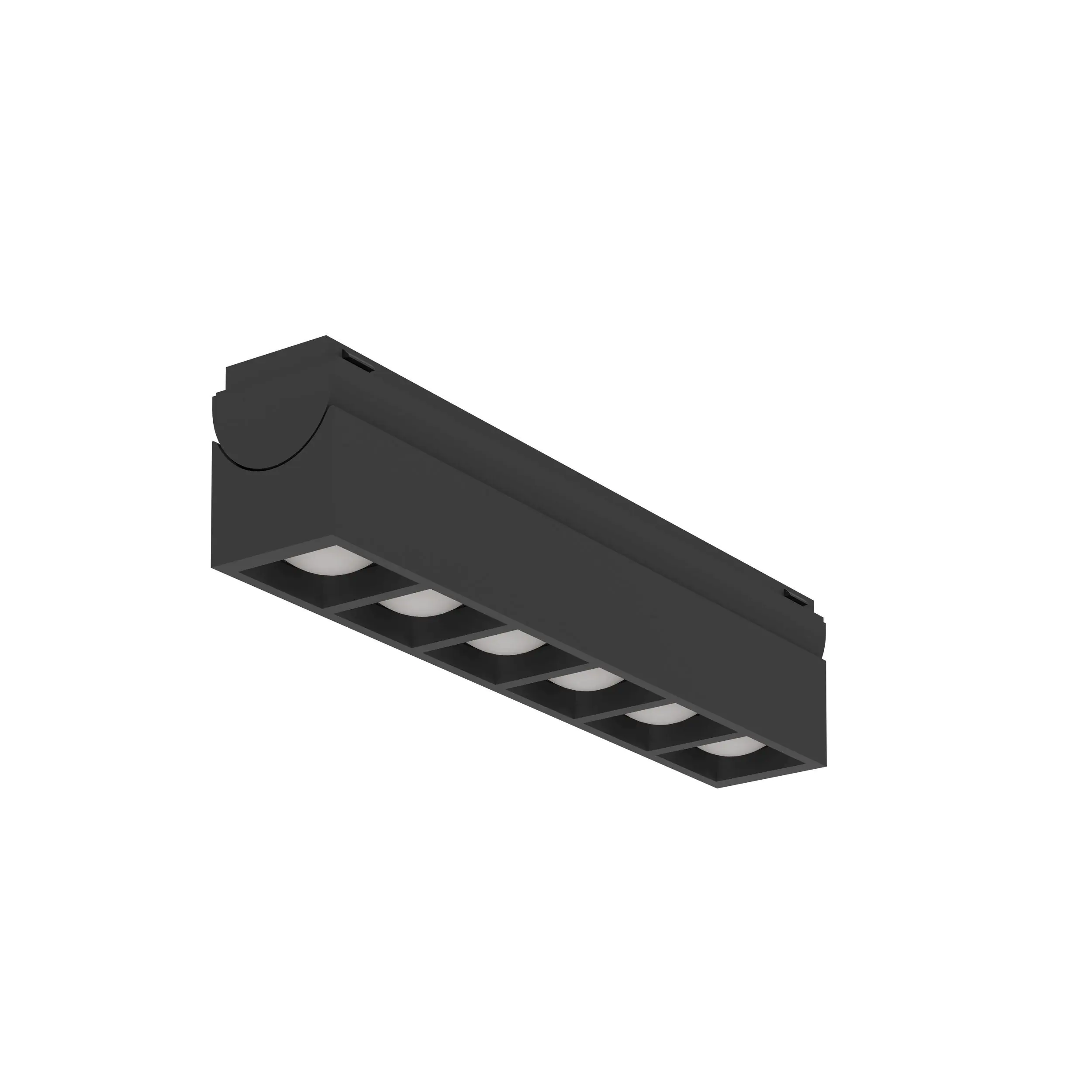 Eglo LED Spot Tplus 6 Lens 6W, Kunststoff schwarz mit Leuchtmittel Eglo LED Spot Tplus 6 Lens 6W, Kunststoff schwarz mit Leuchtmittel