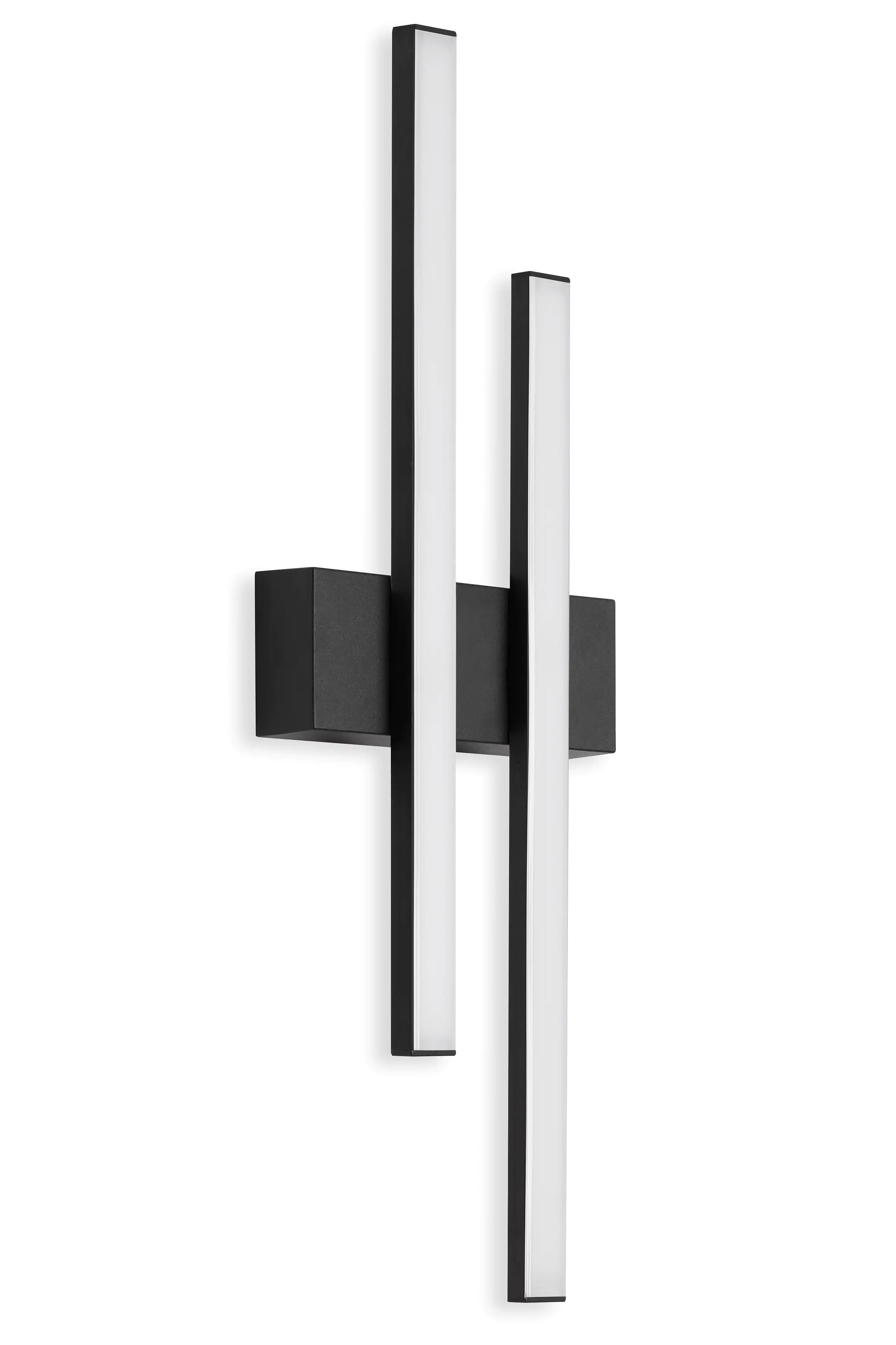 Telefunken LED Außen-Wandleuchte Graz schwarz 47 x 15,5 x 4,2 cm