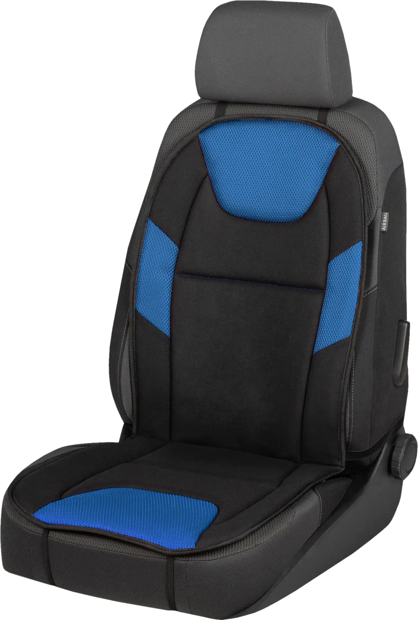 Walser PKW Sitzaufleger Norris blau-schwarz 1-teilig Walser PKW Sitzaufleger Norris blau-schwarz 1-teilig