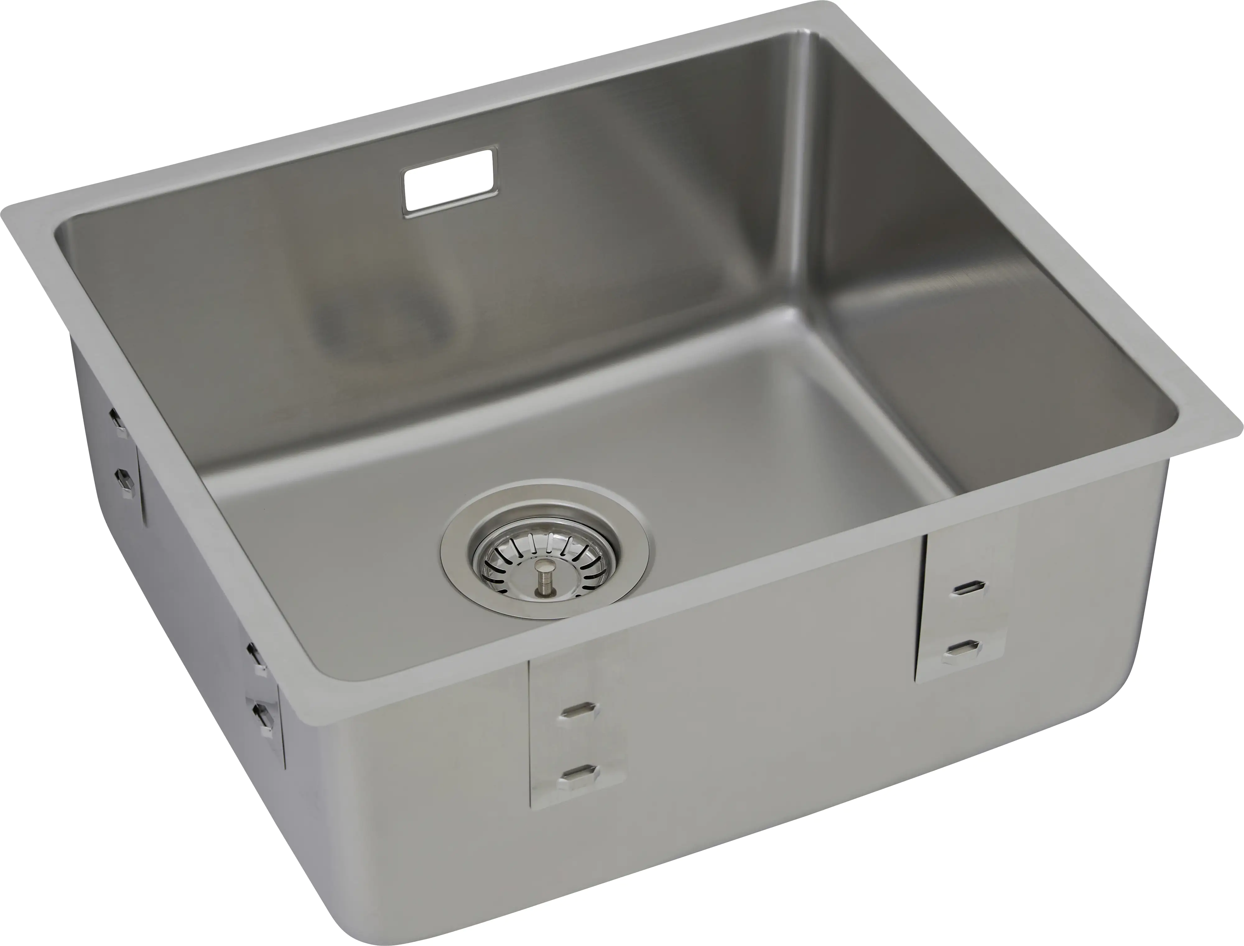 respekta Einbauspüle 1 Becken Edelstahl Detroit Single
