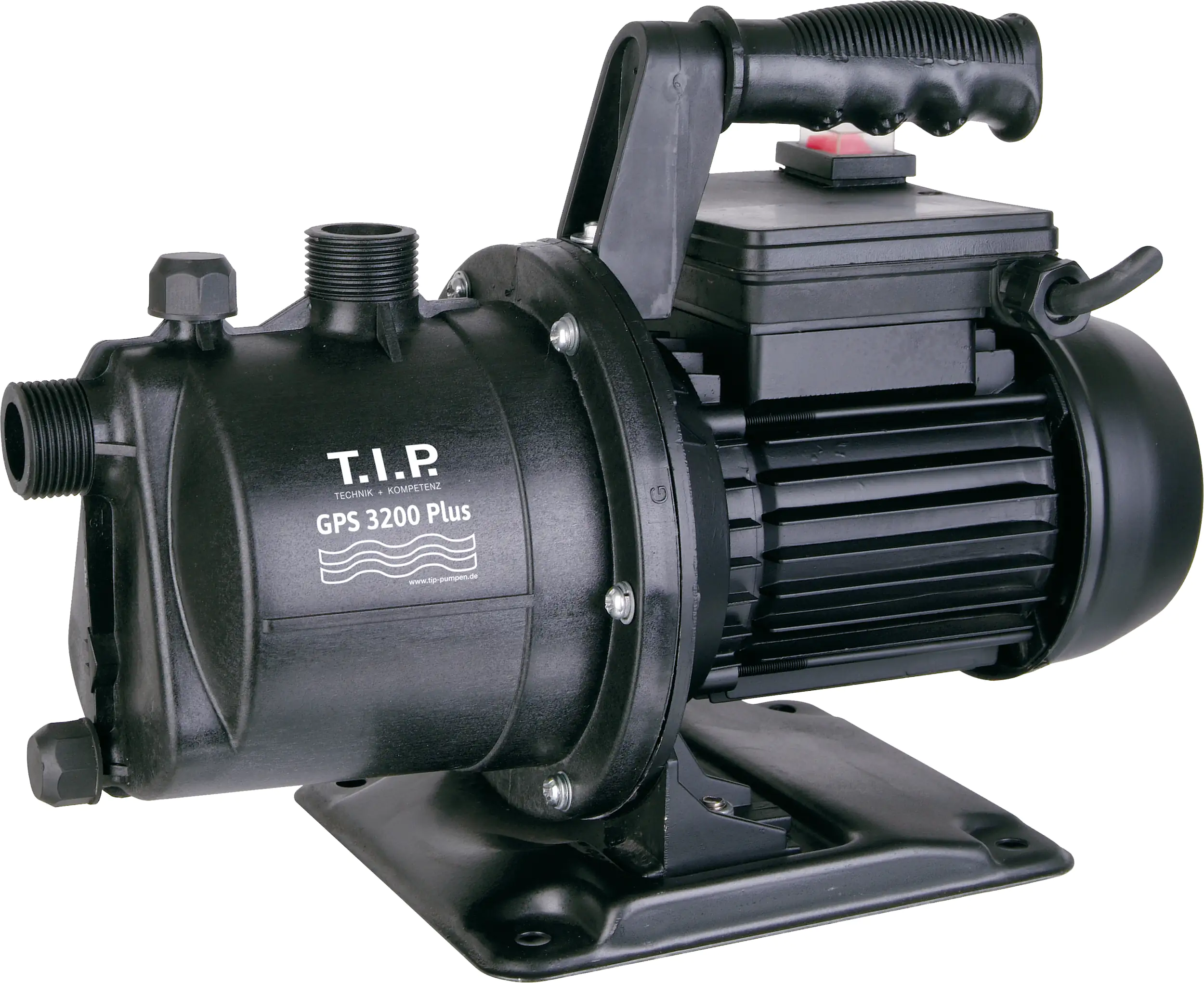 T.I.P. Gartenpumpenset GPS 3200 Plus inkl. Ansaugschlauch, Gartenschlauch
