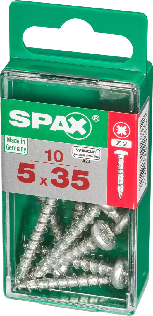 Spax Universalschrauben 5.0 x 35 mm TX 20 - 10 Stk.