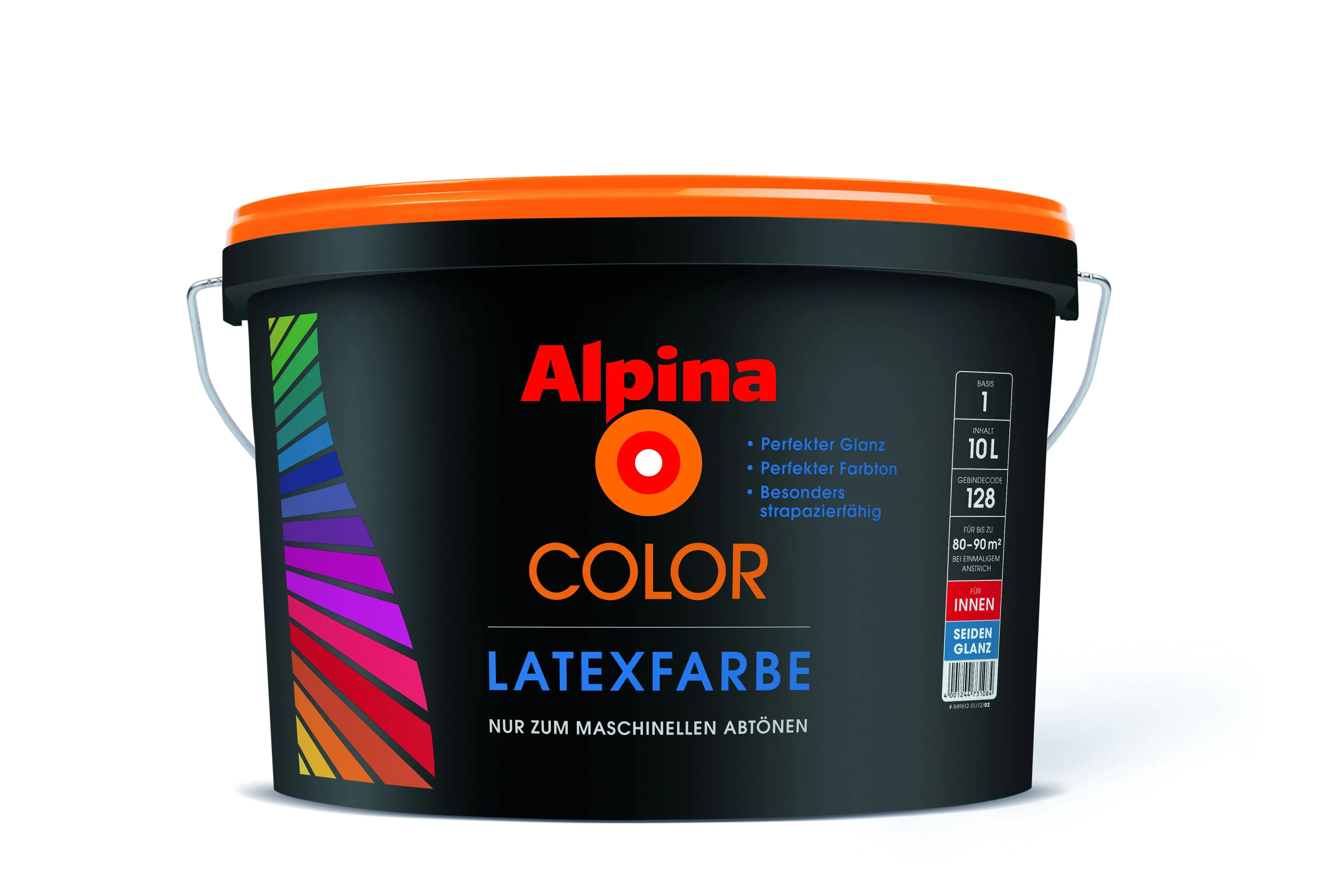 Alpina Color Seidenlatex - jetzt Farbton mischen  Alpina Color Seidenlatex - jetzt Farbton mischen