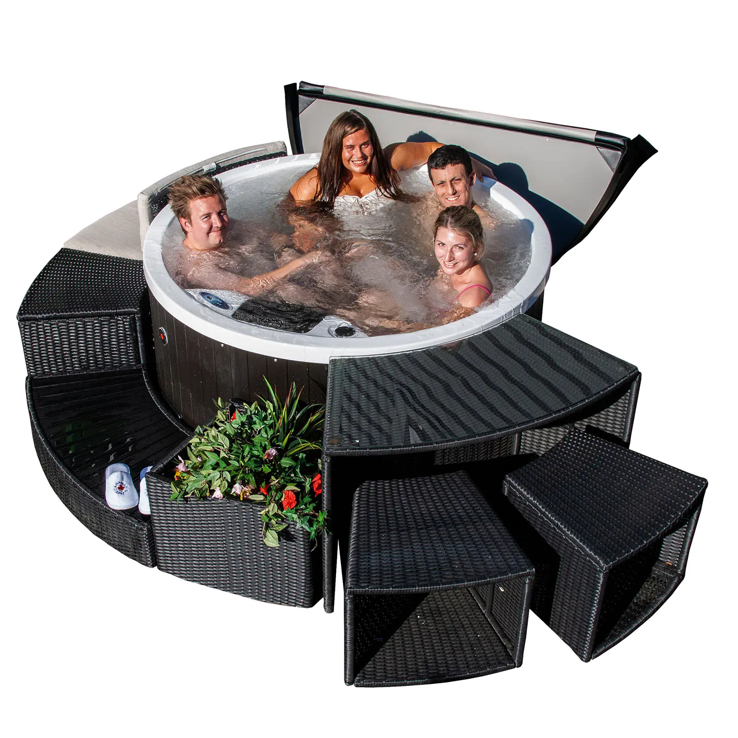 Canadian Spa Beistelltisch L57 x B52 x T45 cm Canadian Spa Beistelltisch L57 x B52 x T45 cm