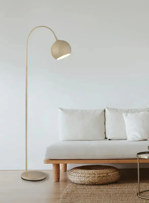 Globo Stehleuchte Benno 150 cm sand matt