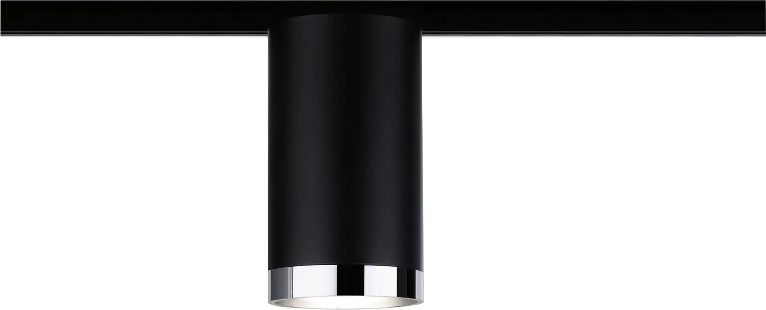 Paulmann URail Spot Tube GU10 schwarz matt 6,5 cm max. 10 W