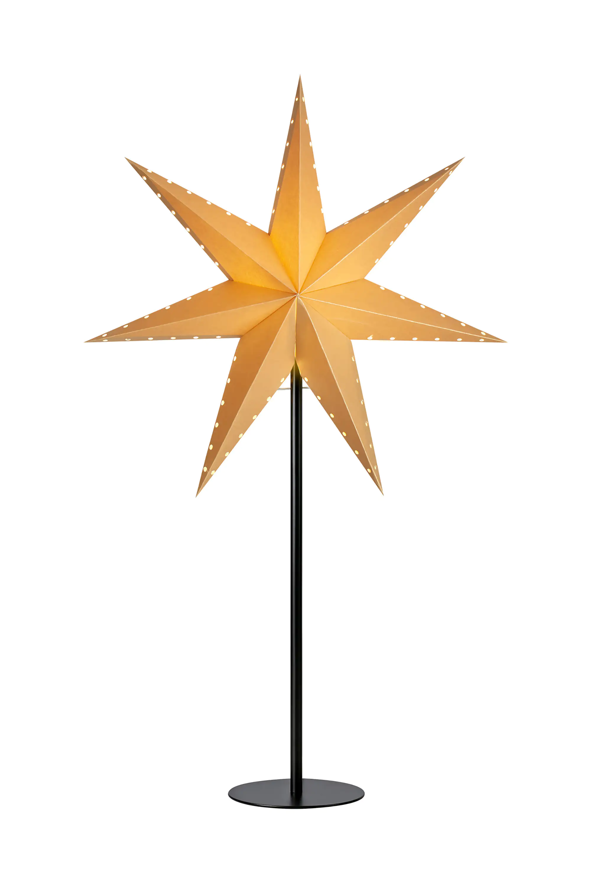 Markslöjd LIVELY Standstern gold/schwarz ø 45 cm Markslöjd LIVELY Standstern gold/schwarz ø 45 cm