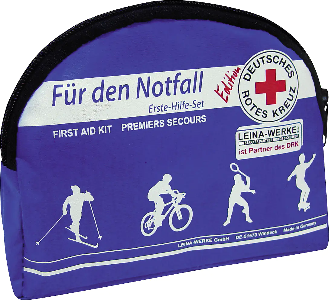 Leina DRK Freizeit-Tasche für den Notfall, blau