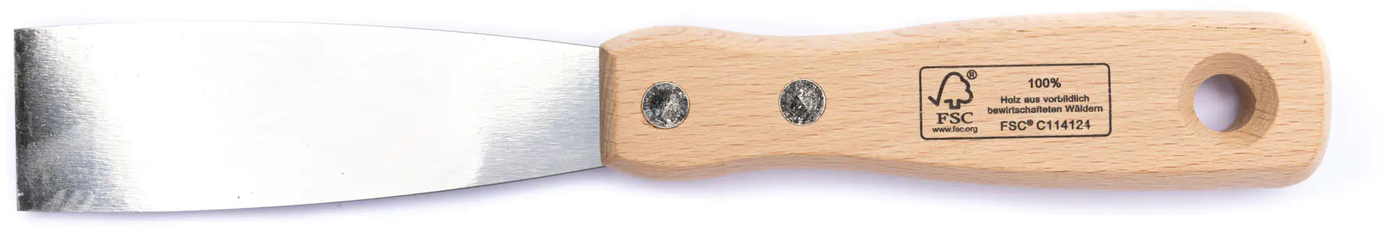 TrendLine Spachtel mit Holzheft Breite 3 cm