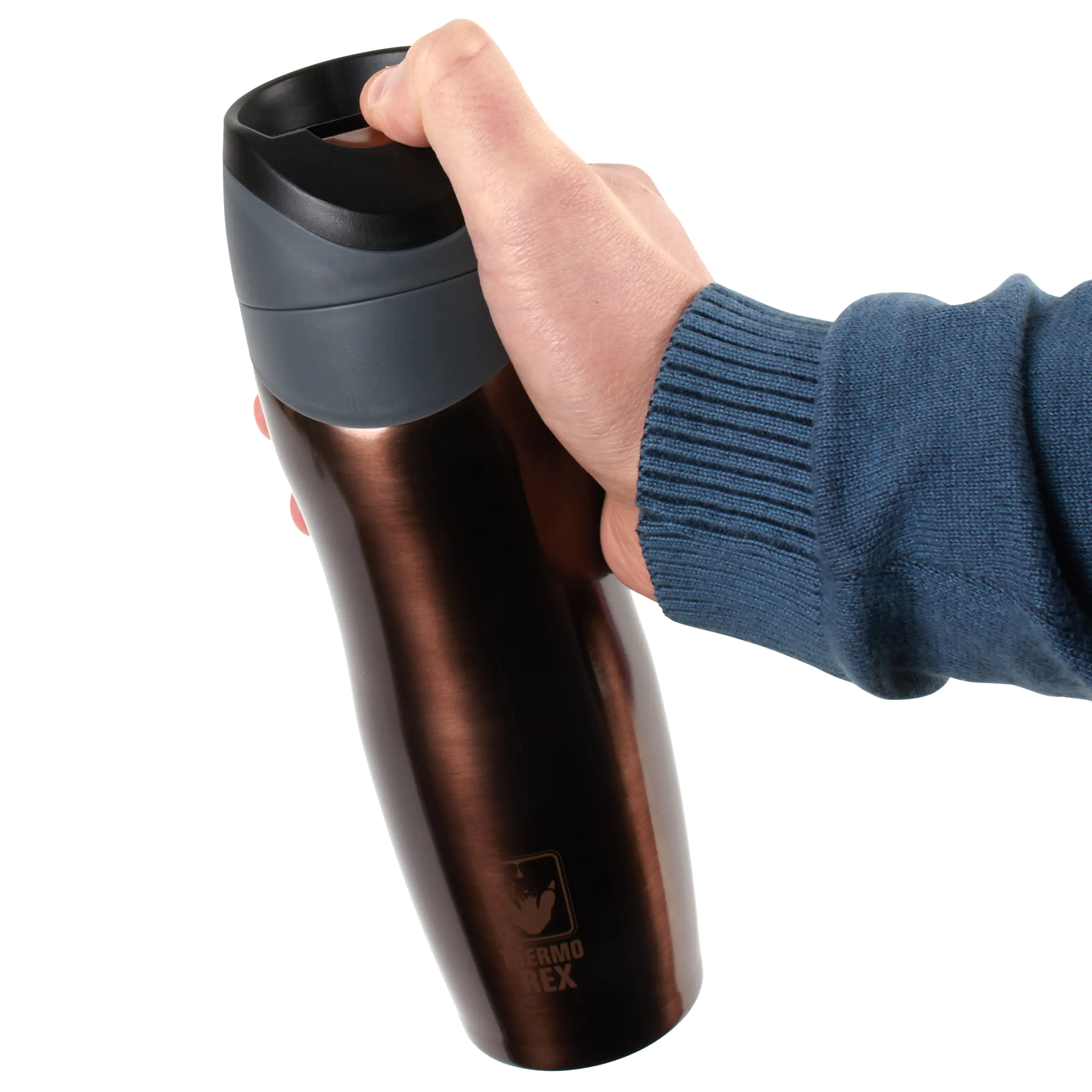 Thermo Rex Isolierbecher 450 ml braun