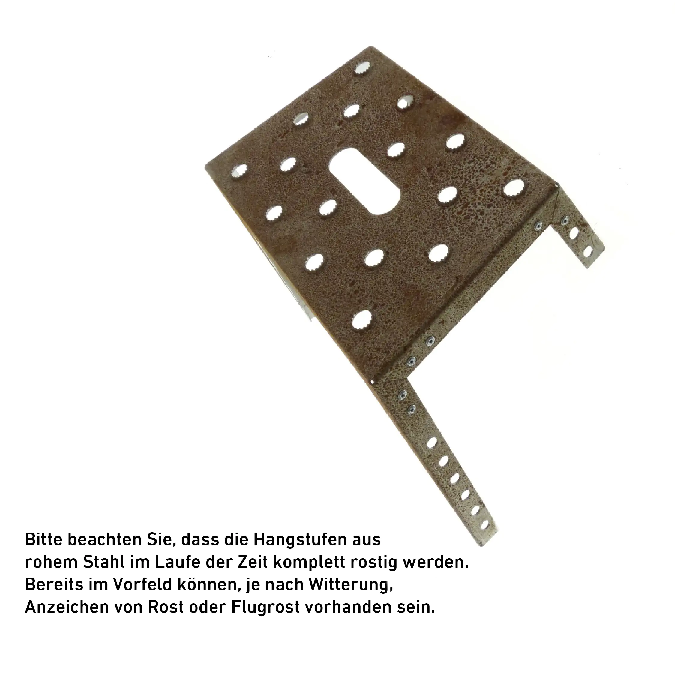 Dolle Hangstufe Stahl verzinkt 20 x 29 cm Dolle Hangstufe Stahl verzinkt 20 x 29 cm