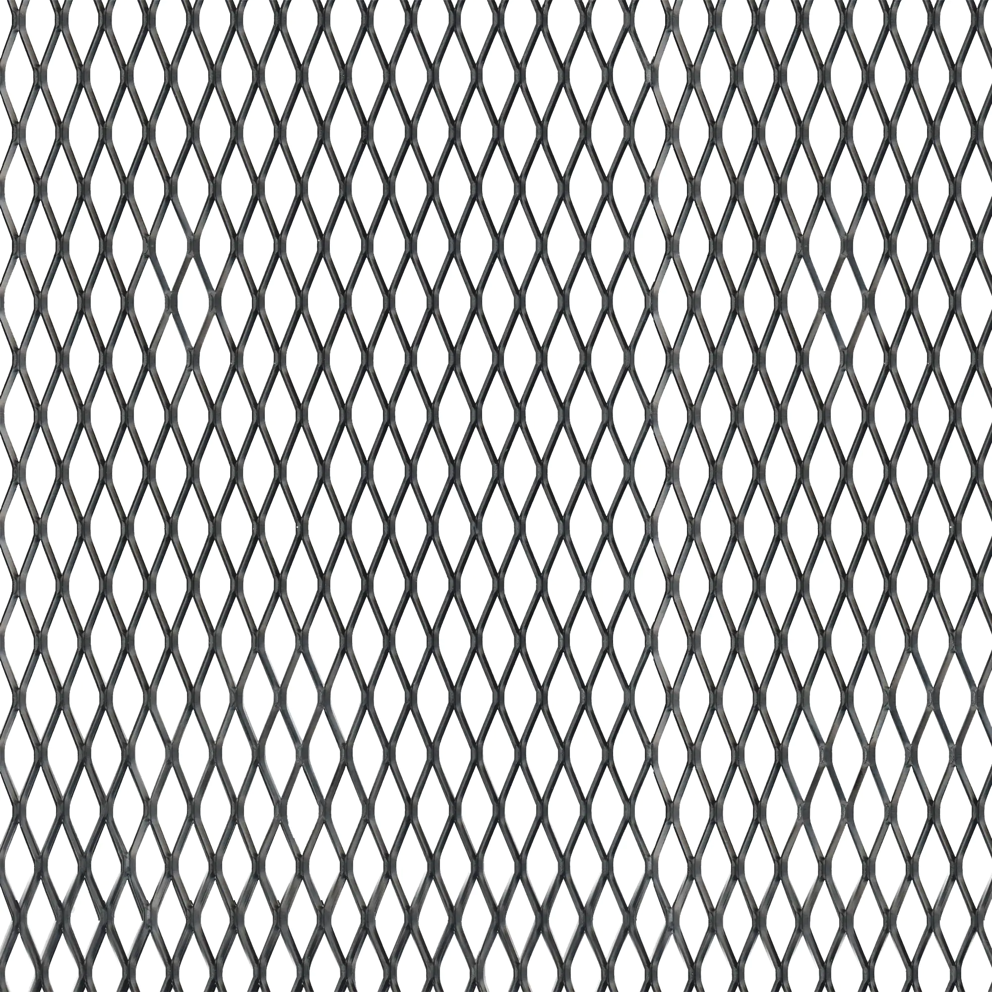 Alberts Streckmetallblech Aluminium schwarz eloxiert 250 x 1 x 500 mm