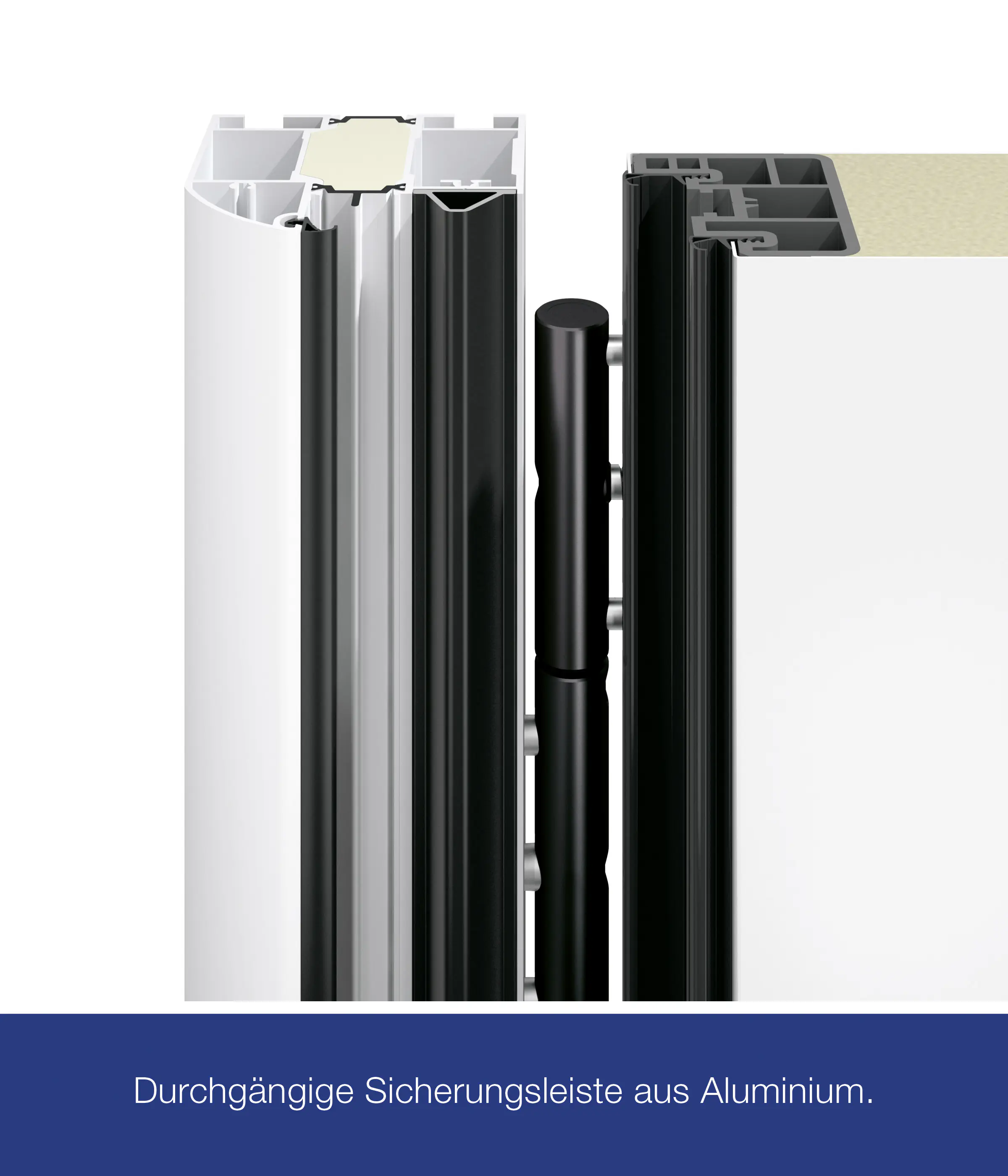 Hörmann Haustür Thermo65 Motiv 610S anthrazitgrau Links 110 x 210 cm