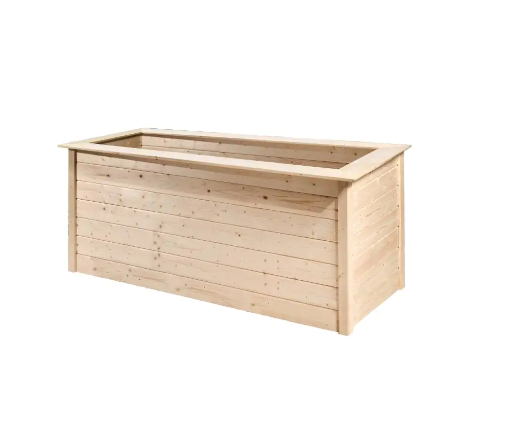 Weka Hochbeet 28 205 x 80 x 81 cm natur mit Noppenbahn, Wühlmausschutz Weka Hochbeet 28 205 x 80 x 81 cm natur mit Noppenbahn, Wühlmausschutz