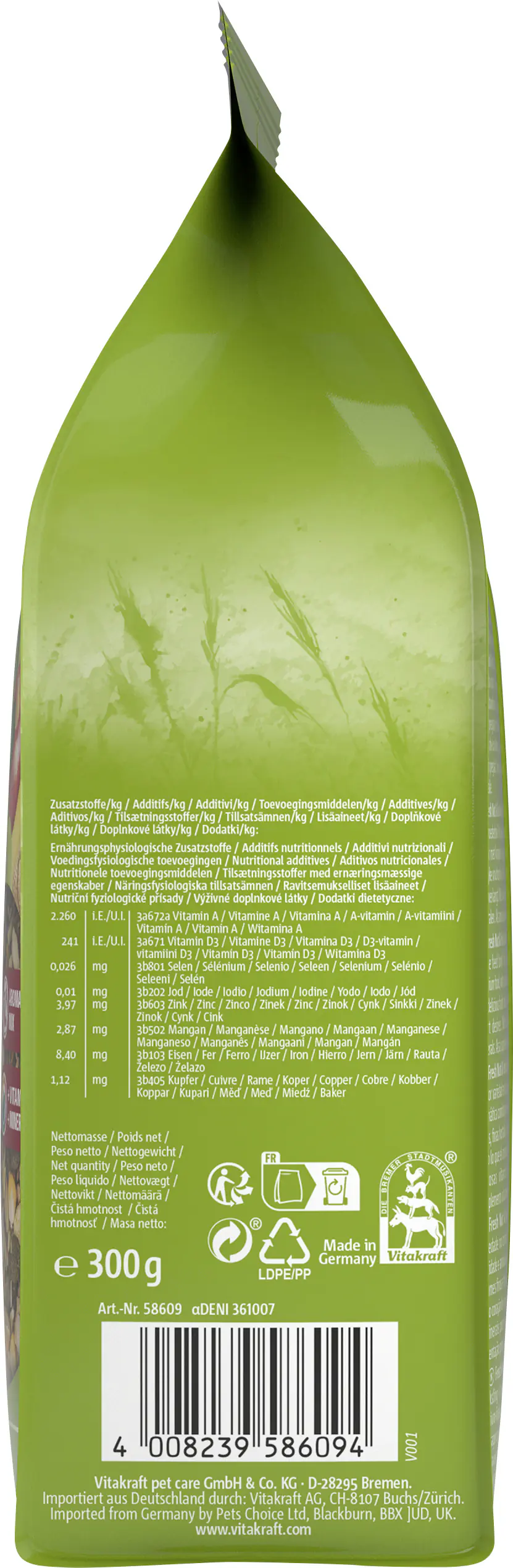 Vitakraft Nagerfutter Fresh 300 g