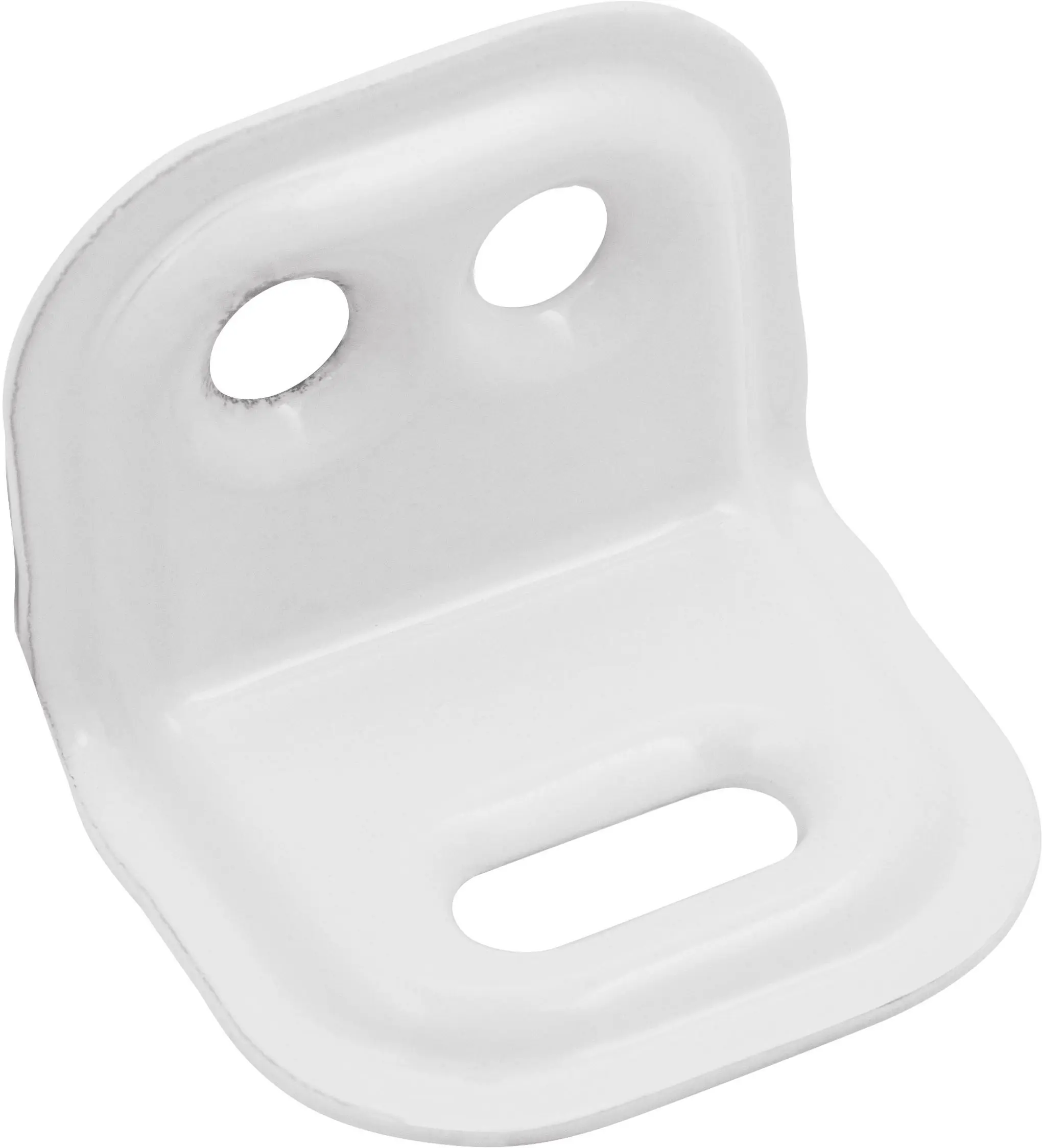 Conmetall Verstellwinkel 30 x 25 x 25 mm weiß verzinkt, 1 Stück