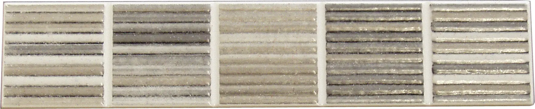 Fliesenbordüre Malaysia 5 x 25 cm grau Fliesenbordüre Malaysia 5 x 25 cm grau