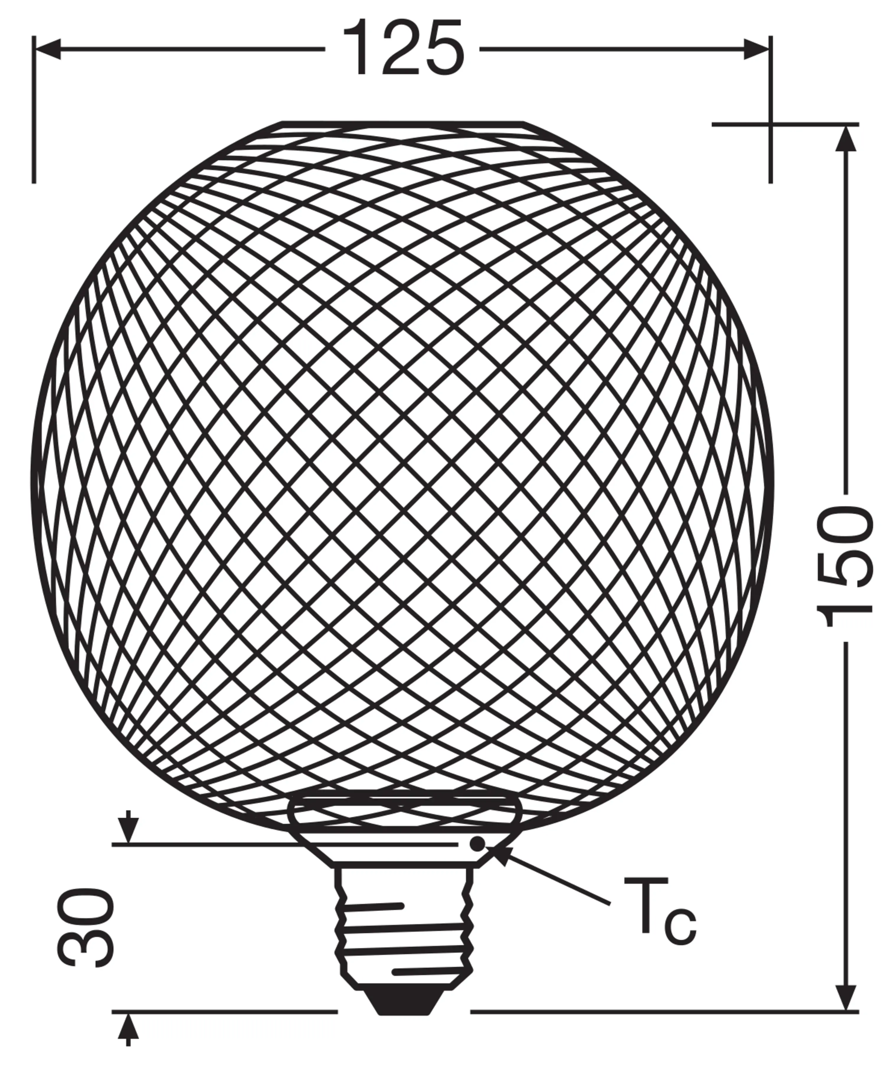 Osram Decor LED Leuchtmittel Flat Globe 125 E27 3,5 W gold Osram Decor LED Leuchtmittel Flat Globe 125 E27 3,5 W gold
