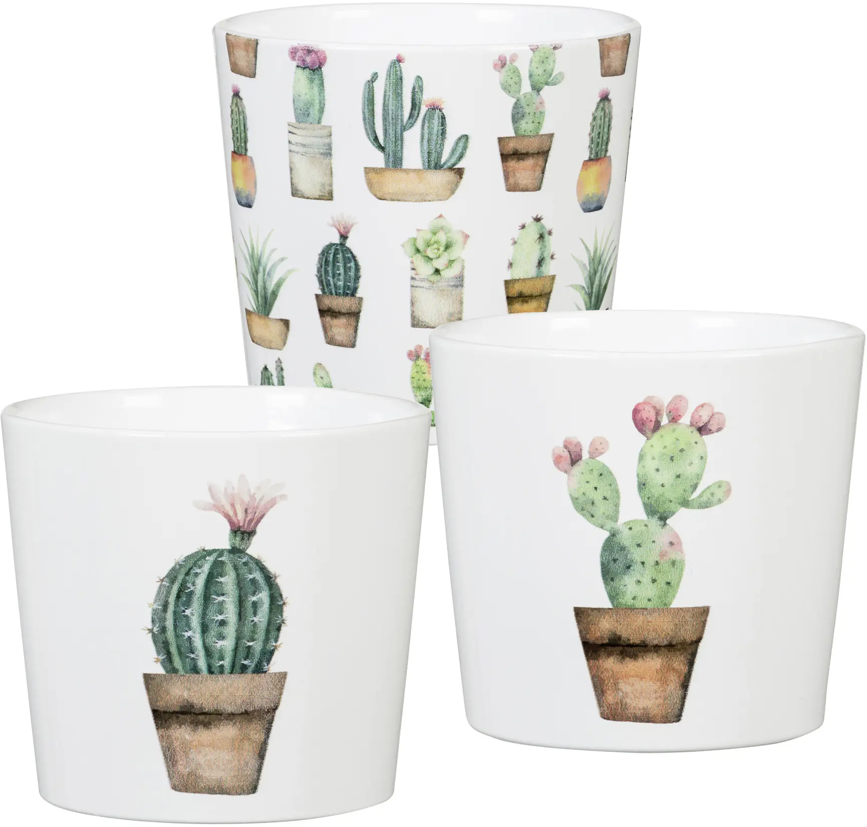 Scheurich Übertopf Serie 870  Ø 7 x 10 cm Kakteen