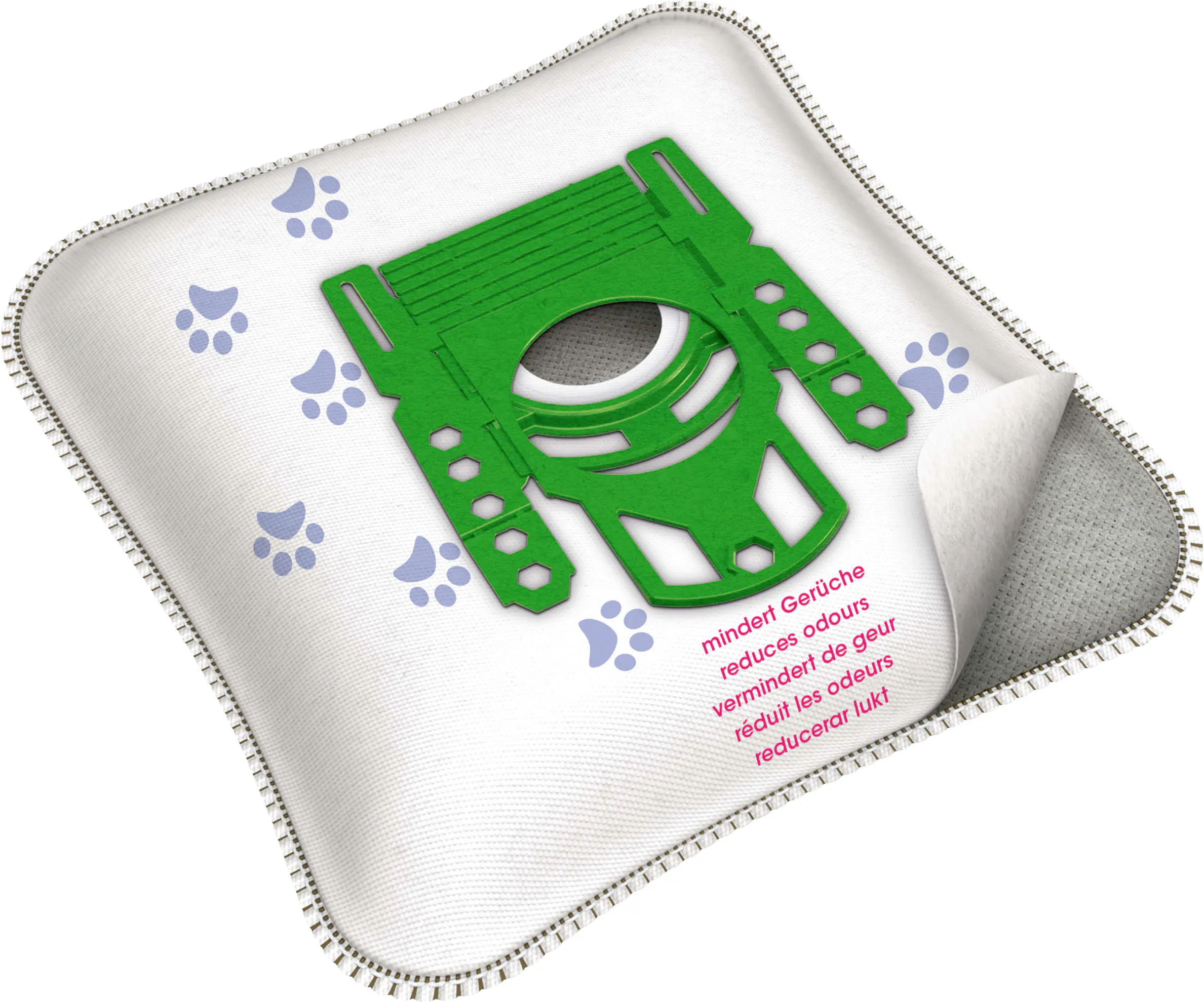 Swirl S 73 EcoPor Anti-Geruch Staubsaugerbeutel 4 Staubbeutel + 1 Filter