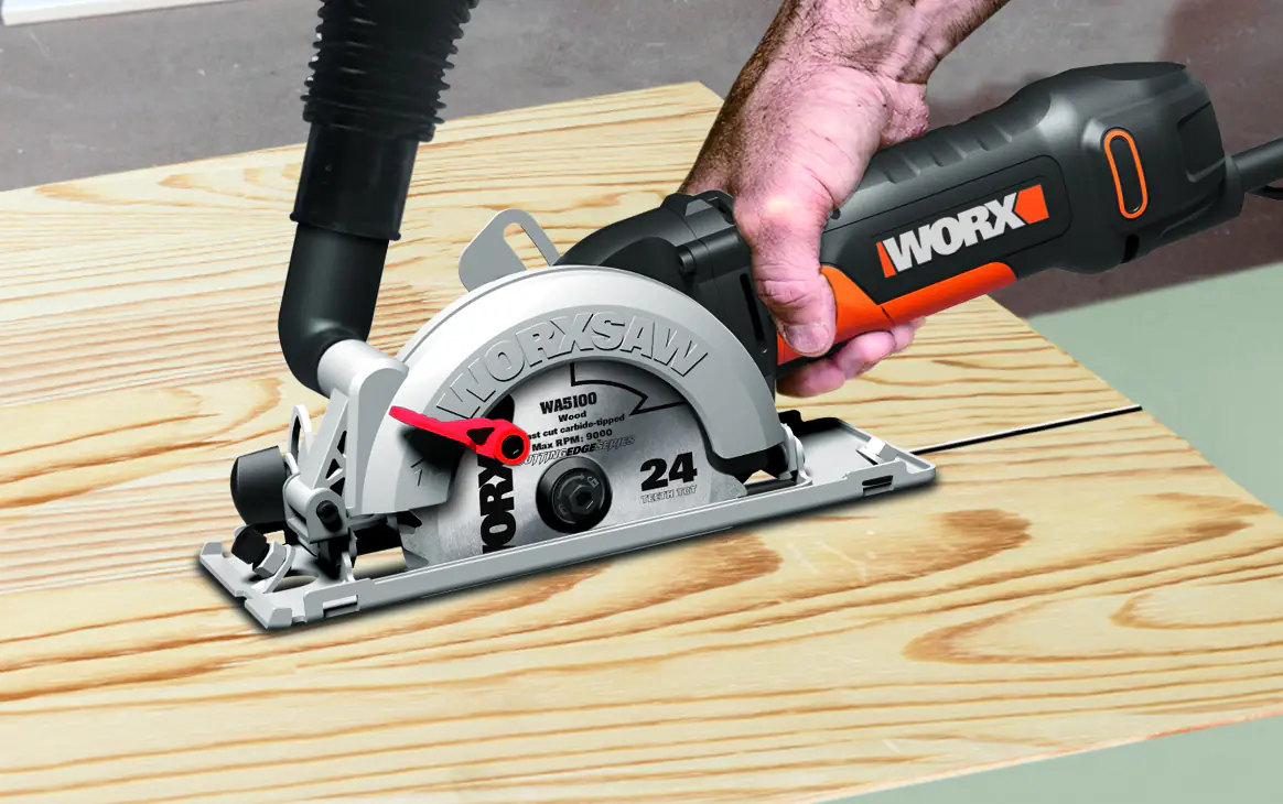 Worx Kompakt-Handkreissäge WX439 480 W Worx Kompakt-Handkreissäge WX439 480 W