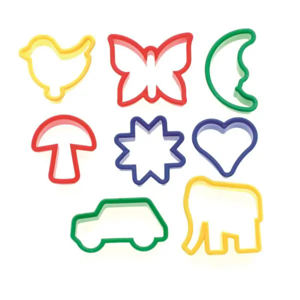 Glorex Ausstechförmchen Set 8 teilig