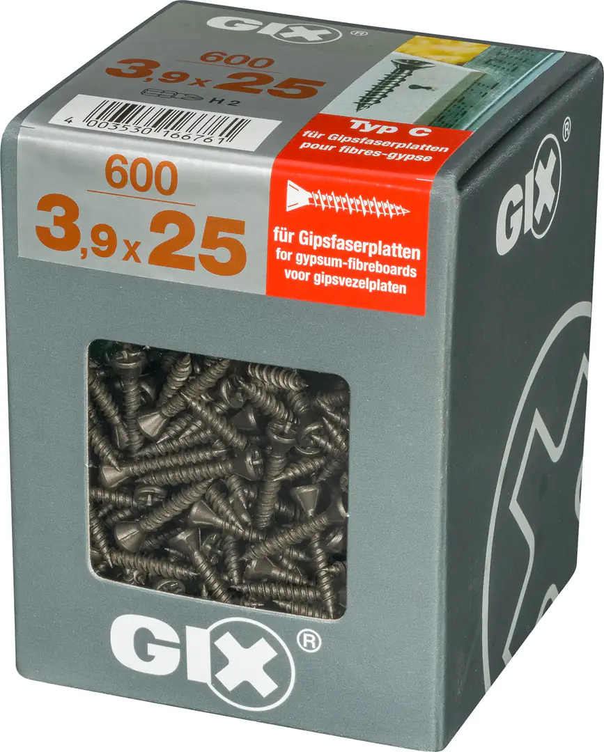Spax Schnellbauschrauben 3.9 x 25 mm PH 2 - 600 Stk. Spax Schnellbauschrauben 3.9 x 25 mm PH 2 - 600 Stk.