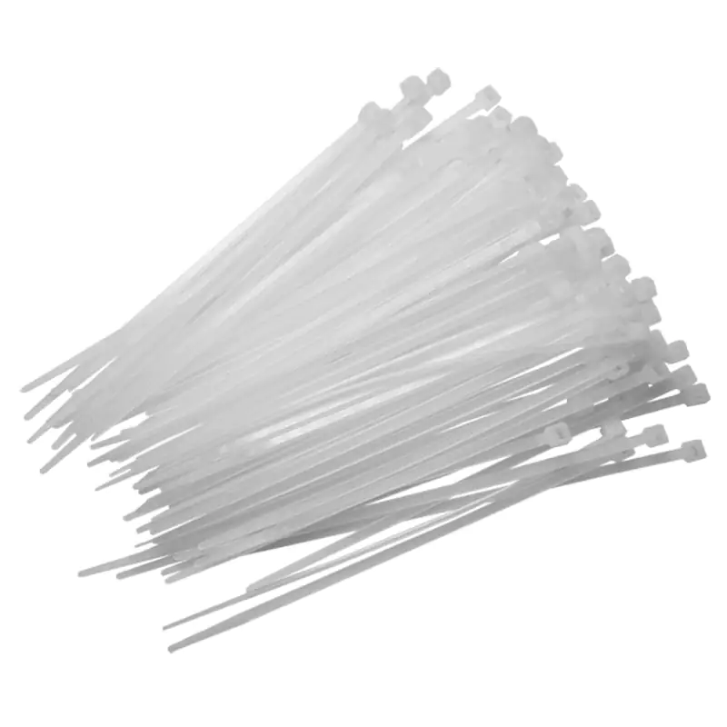 TrendLine Kabelbinder weiß 2,5 x 100 mm, 50 Stück