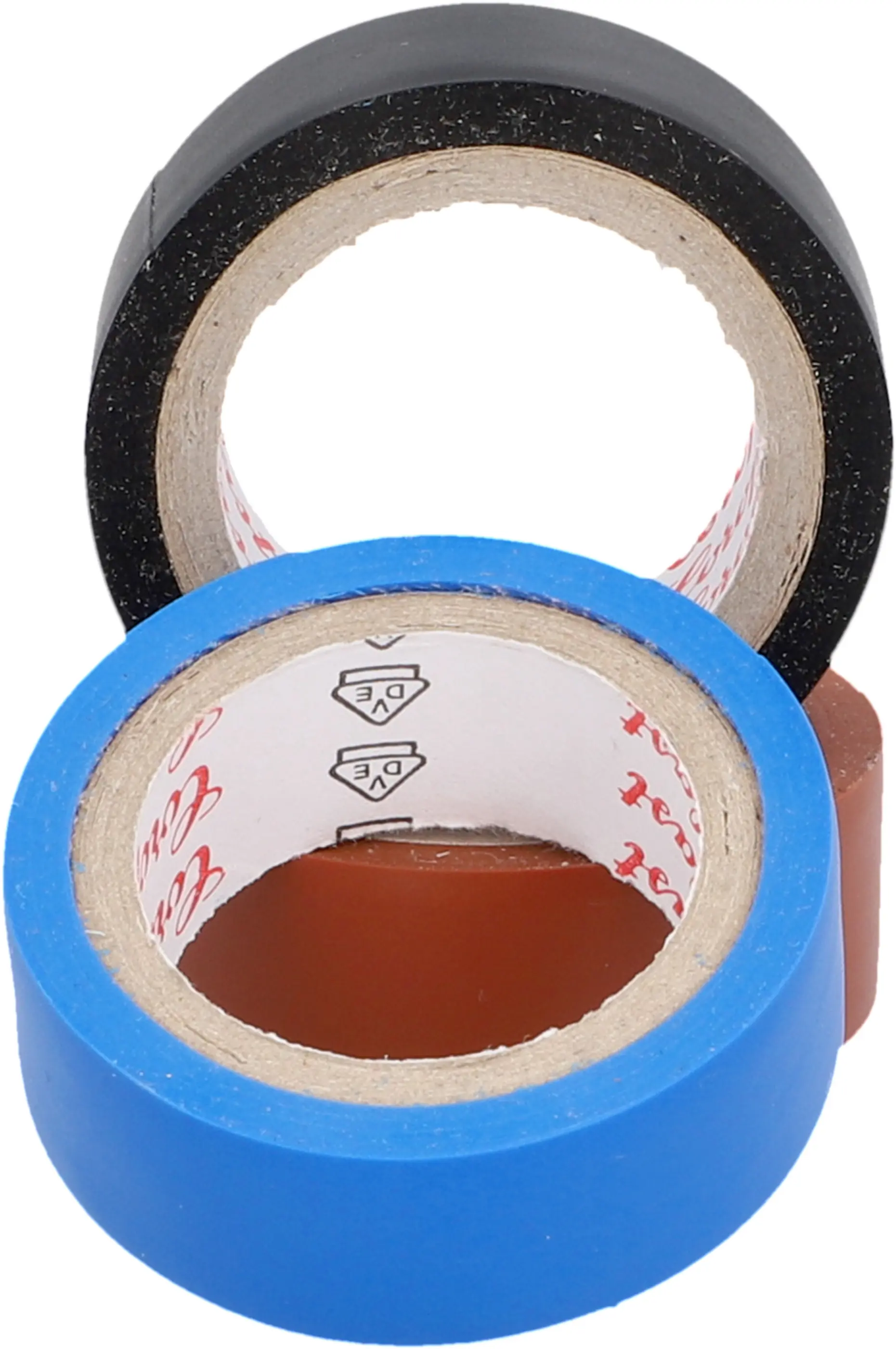 Unitec Isolierband PVC 0,15 x 15 mm 3-teilig je Rolle 4,5 m