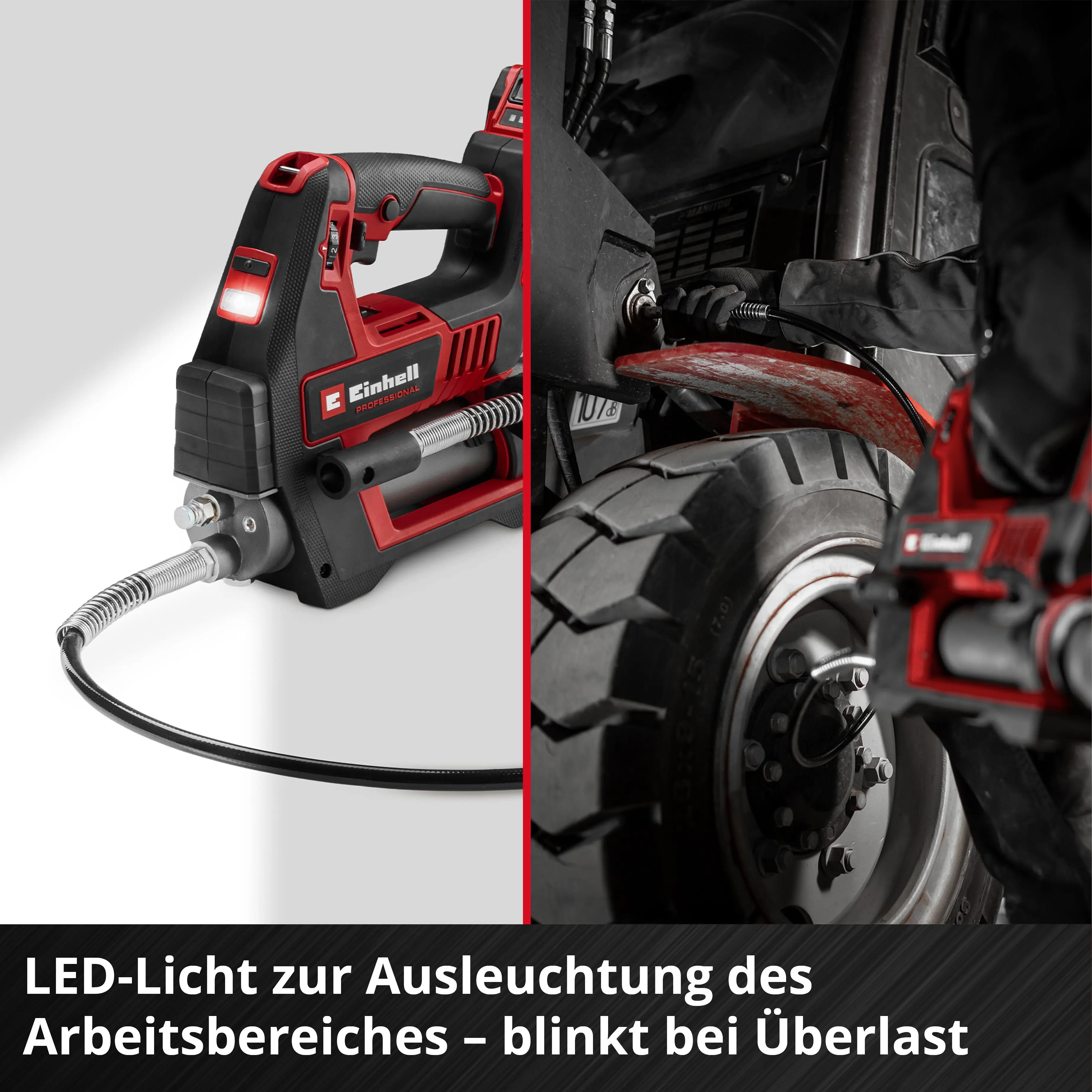 Einhell Professional Akku-Fettpresse TP-GR 18/690 Li Solo