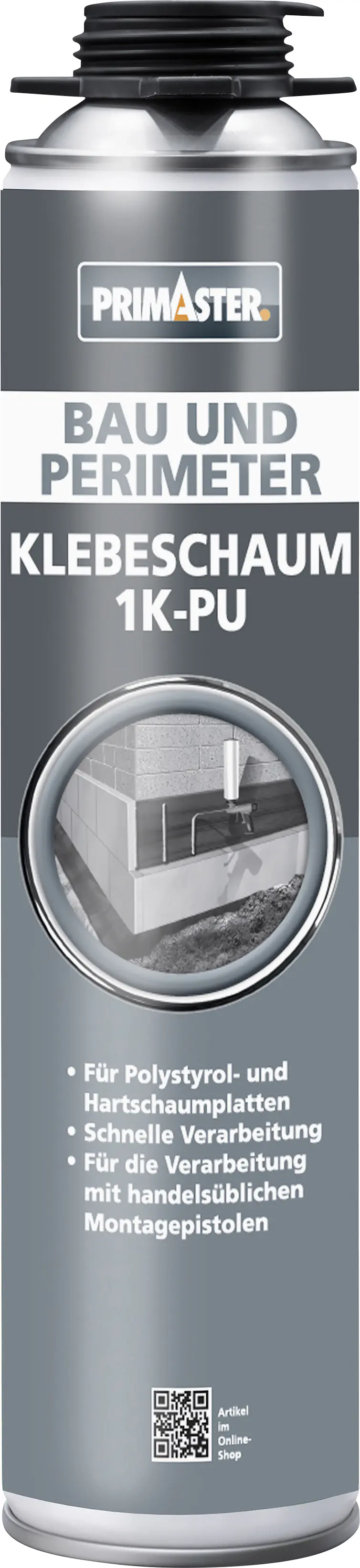 Primaster Bau- & Perimeter Klebeschaum 1K-PU 750 ml