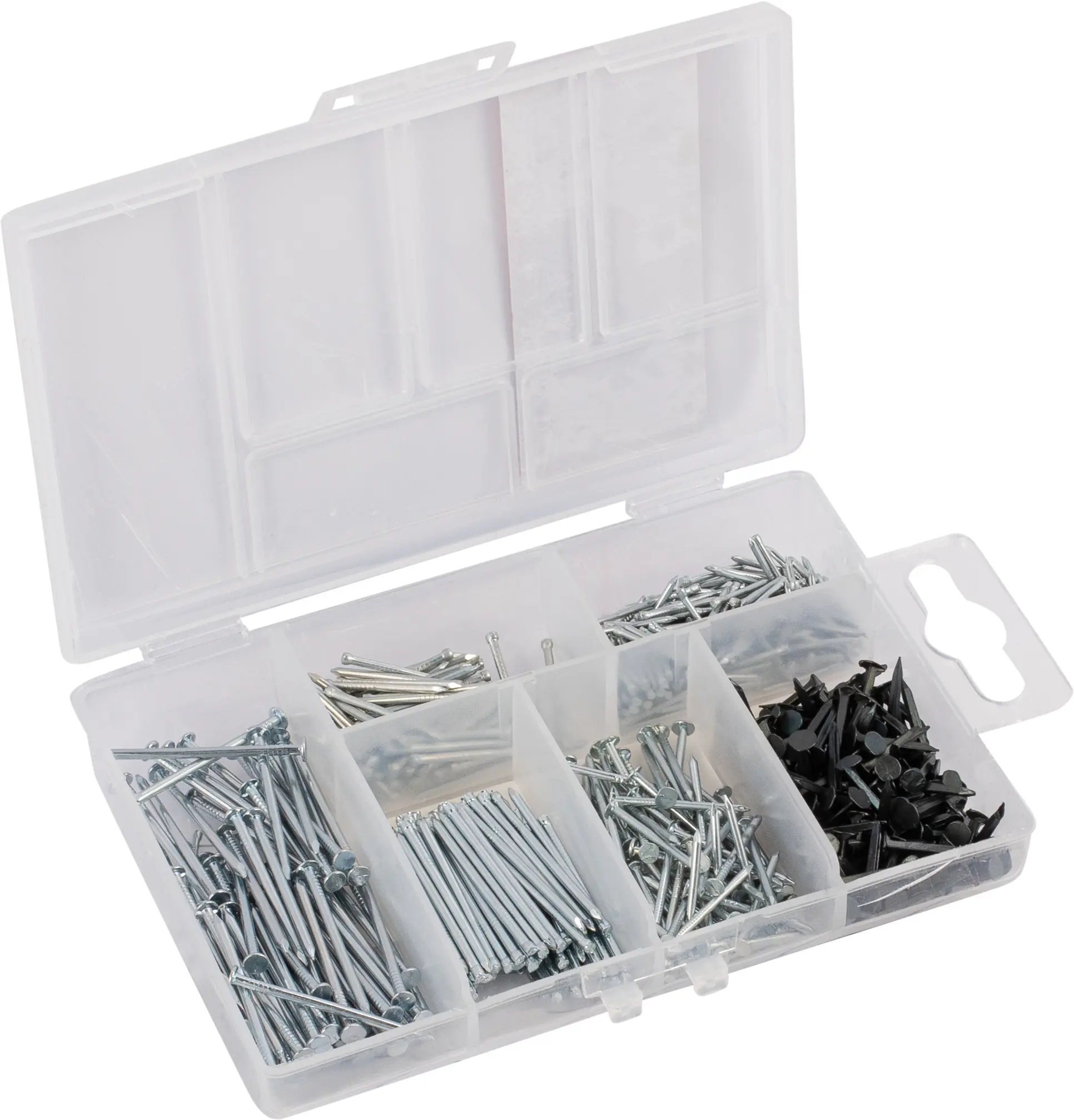 Connex Nägel & Stifte Sortimentskasten - 650 tlg.