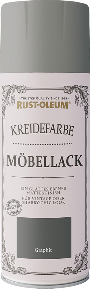 Rust-Oleum Kreidefarbe Möbellack 400 ml graphit
