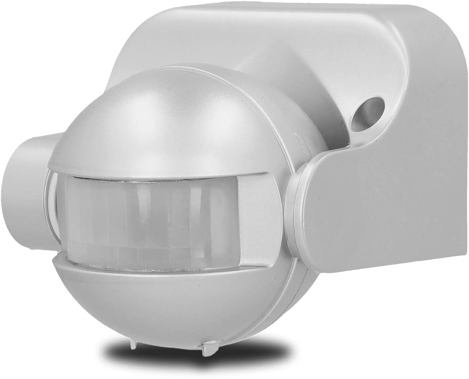 Unitec Bewegungsmelder silber für bis zu 1200 Watt, 180 Grad, IP44