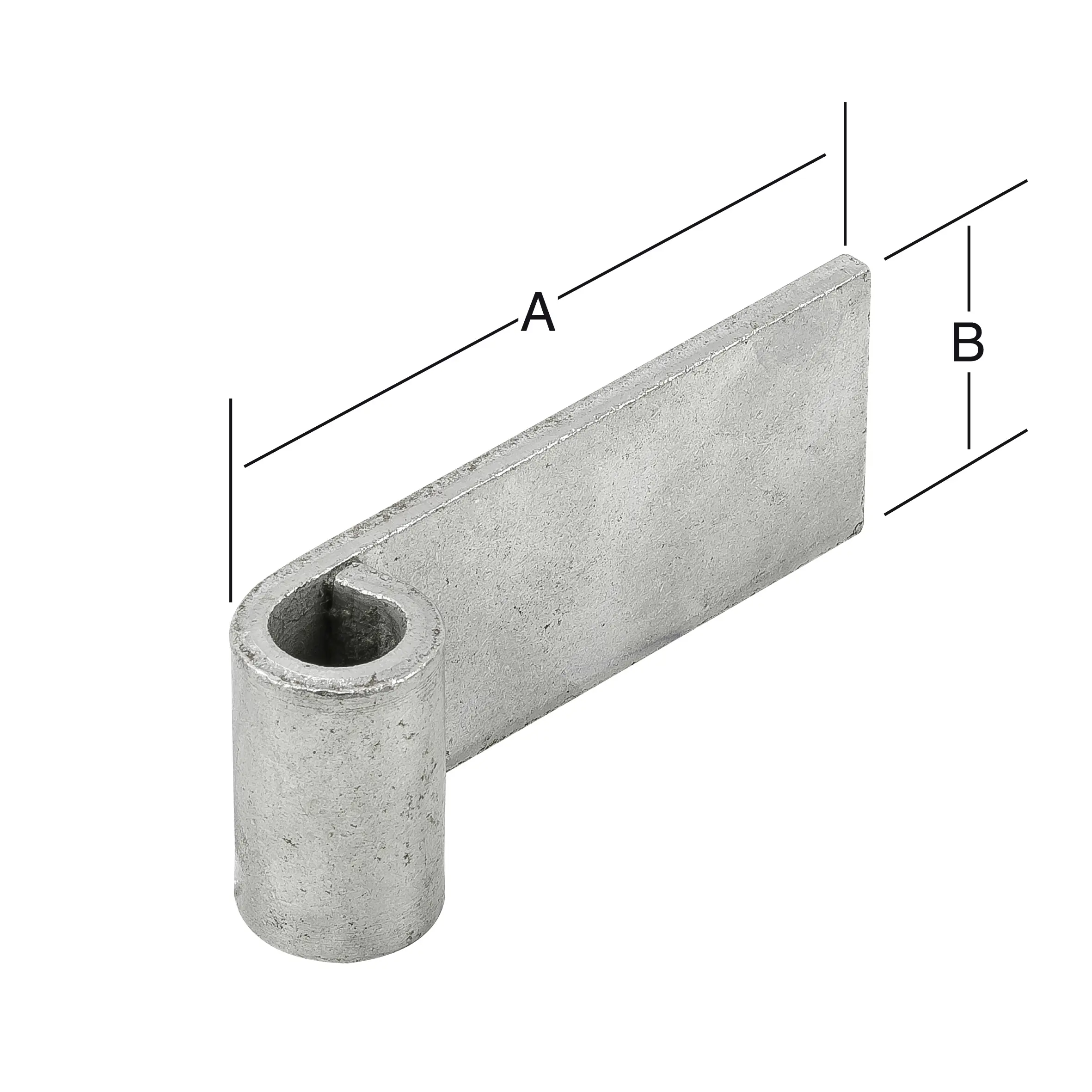 Vormann Anschweißbänder 100 x 40 x 13 mm