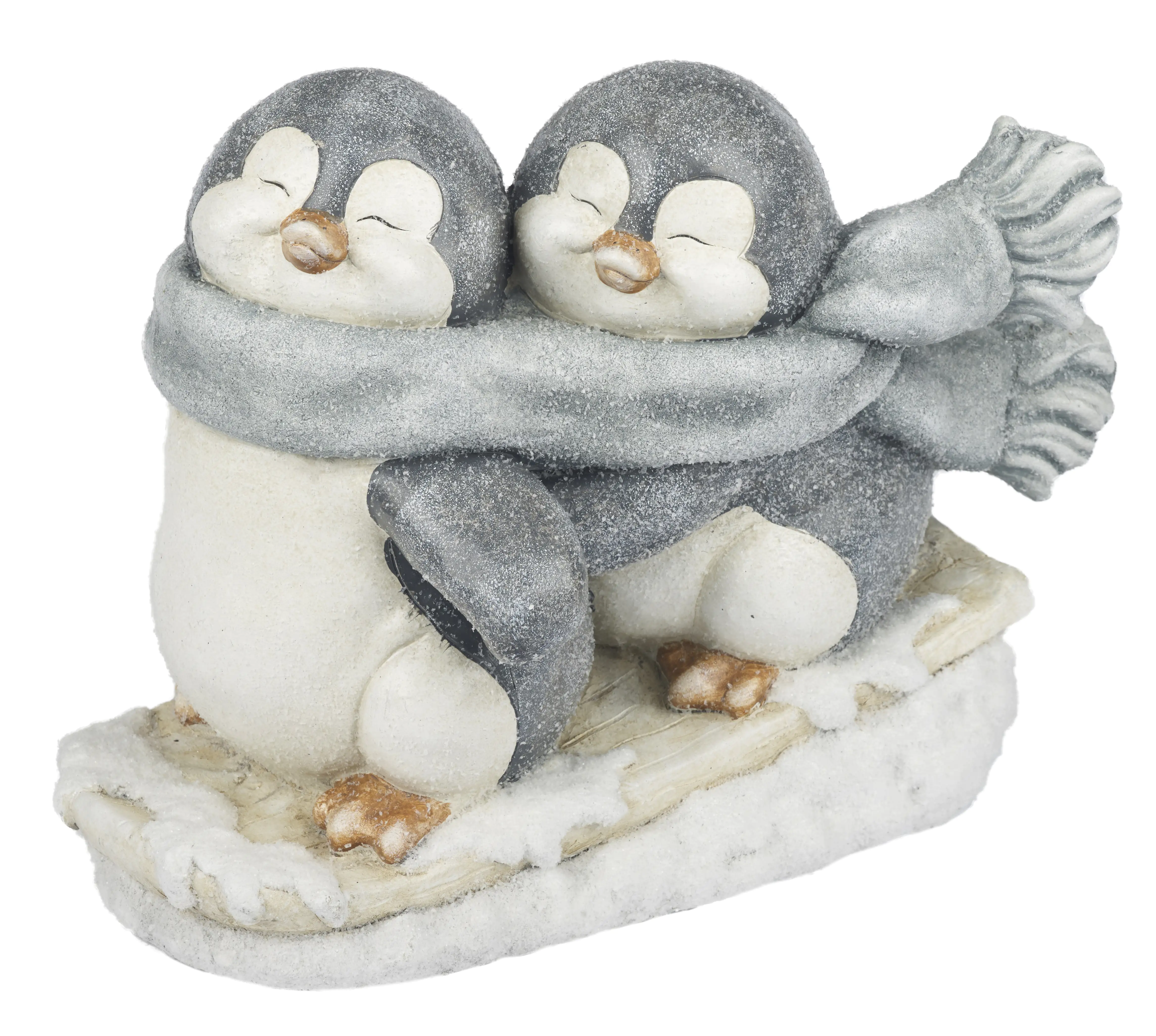 2076601725534 TrendLine Dekofigur Pinguin 31,5 x 30 x 29 cm