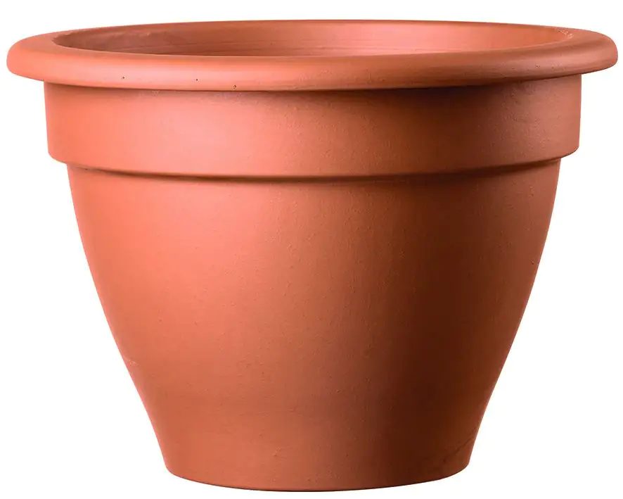 Deroma Pflanztopf Campana tonrot Ø 27 cm Deroma Pflanztopf Campana tonrot Ø 27 cm