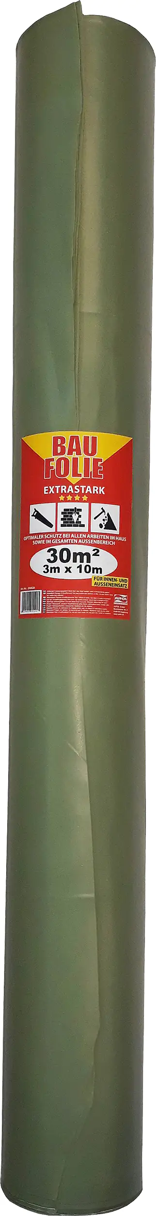 Jufol Baufolie Extrastark 0,1 mm 10 x 3 m = 30 m² transluzent