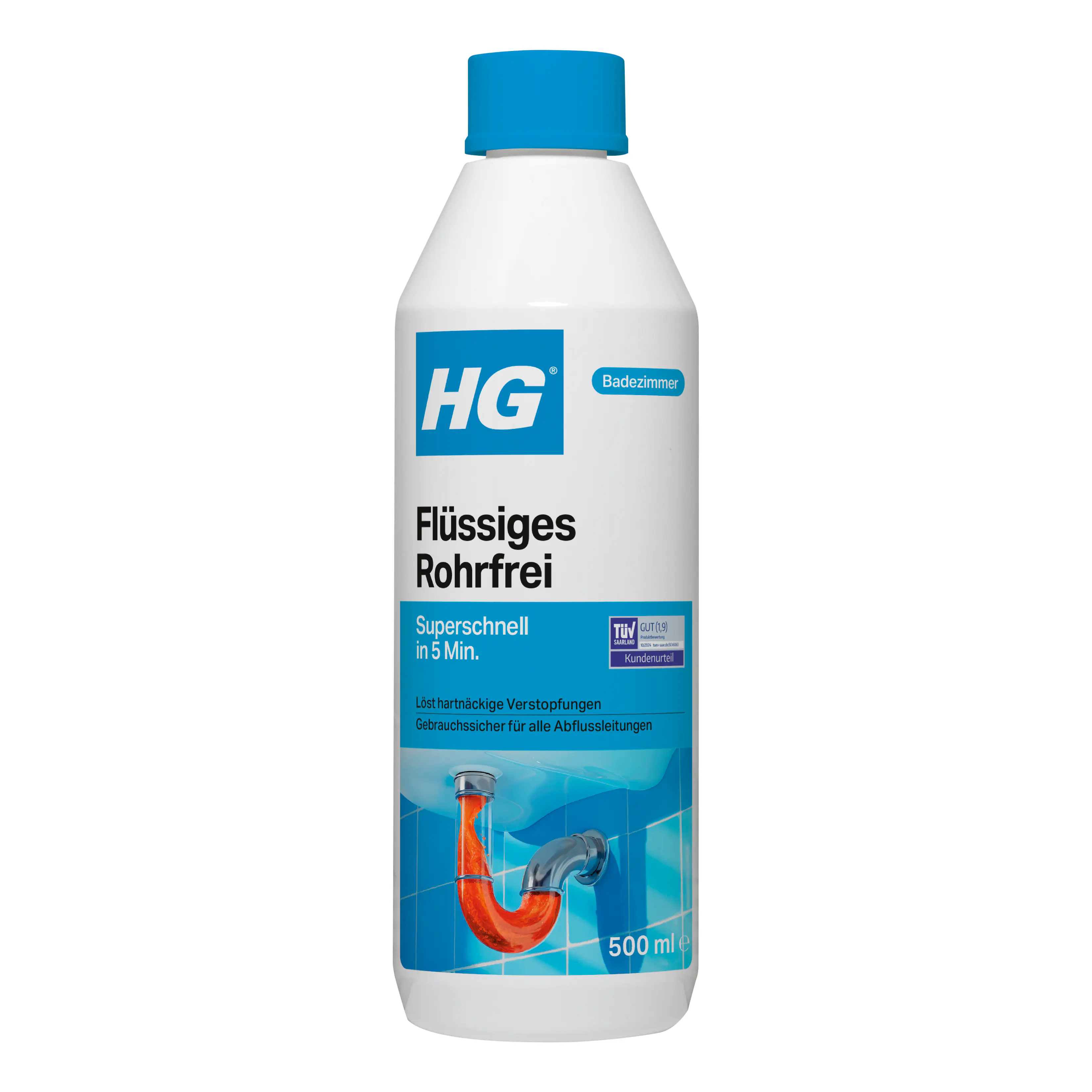HG Rohrfrei flüssig  500 ml