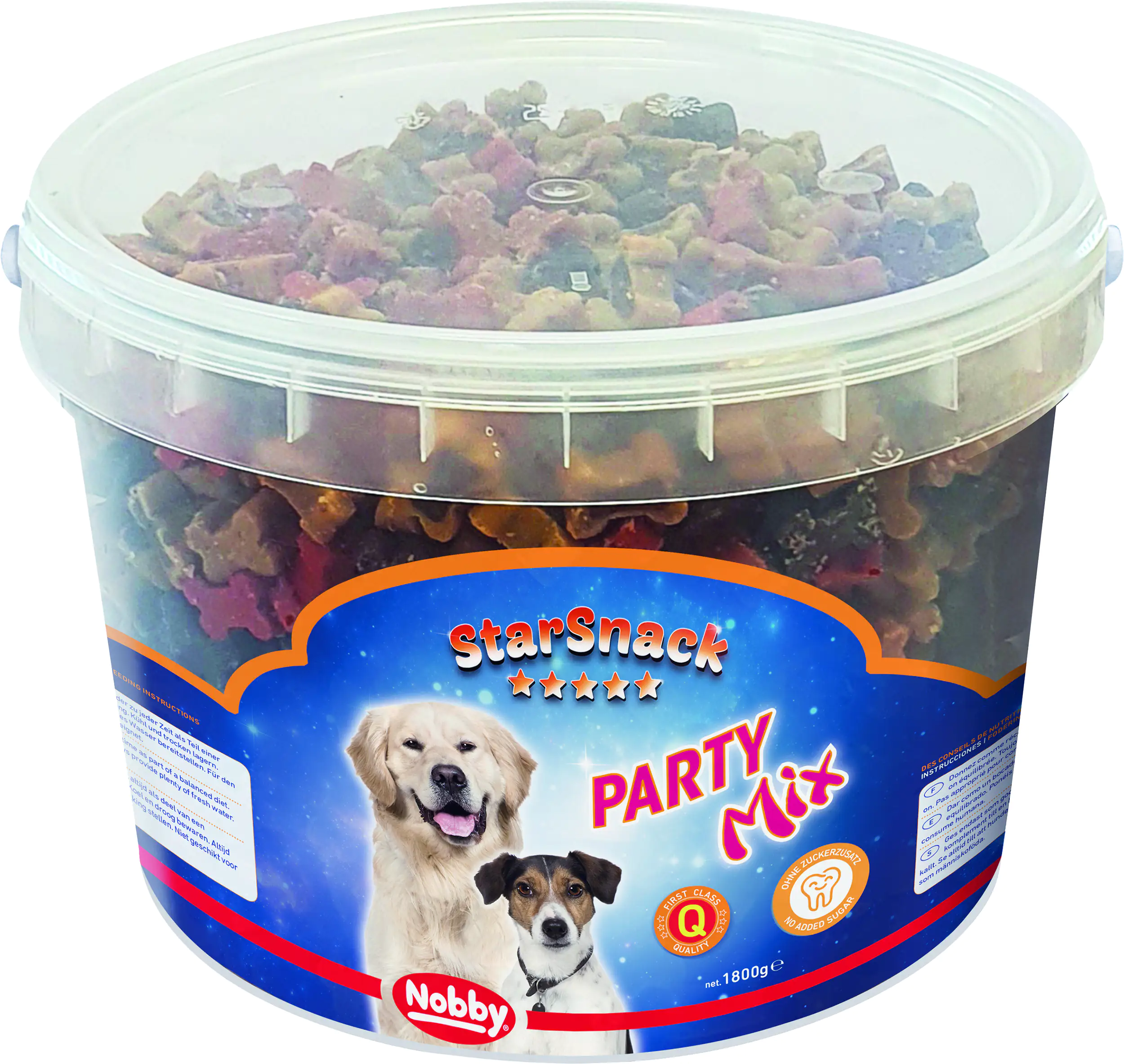 Nobby StarSnack Party Mix Eimer 1.800 g Nobby StarSnack Party Mix Eimer 1.800 g