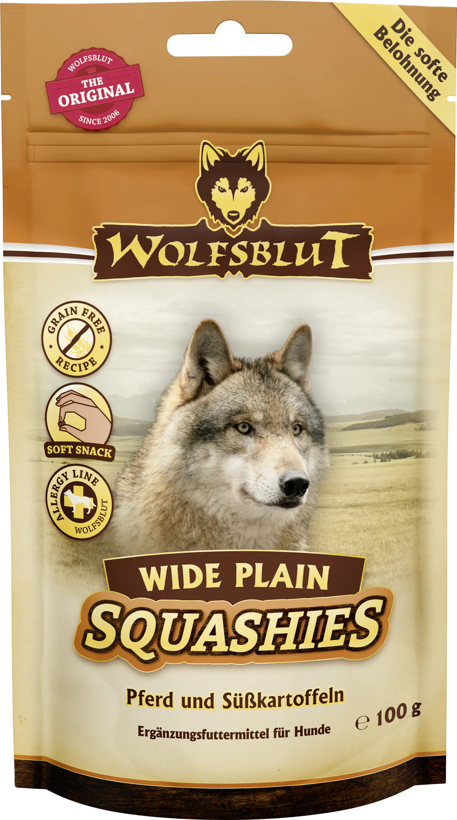 Wolfsblut Wide Plain Squashies Snack 100 g