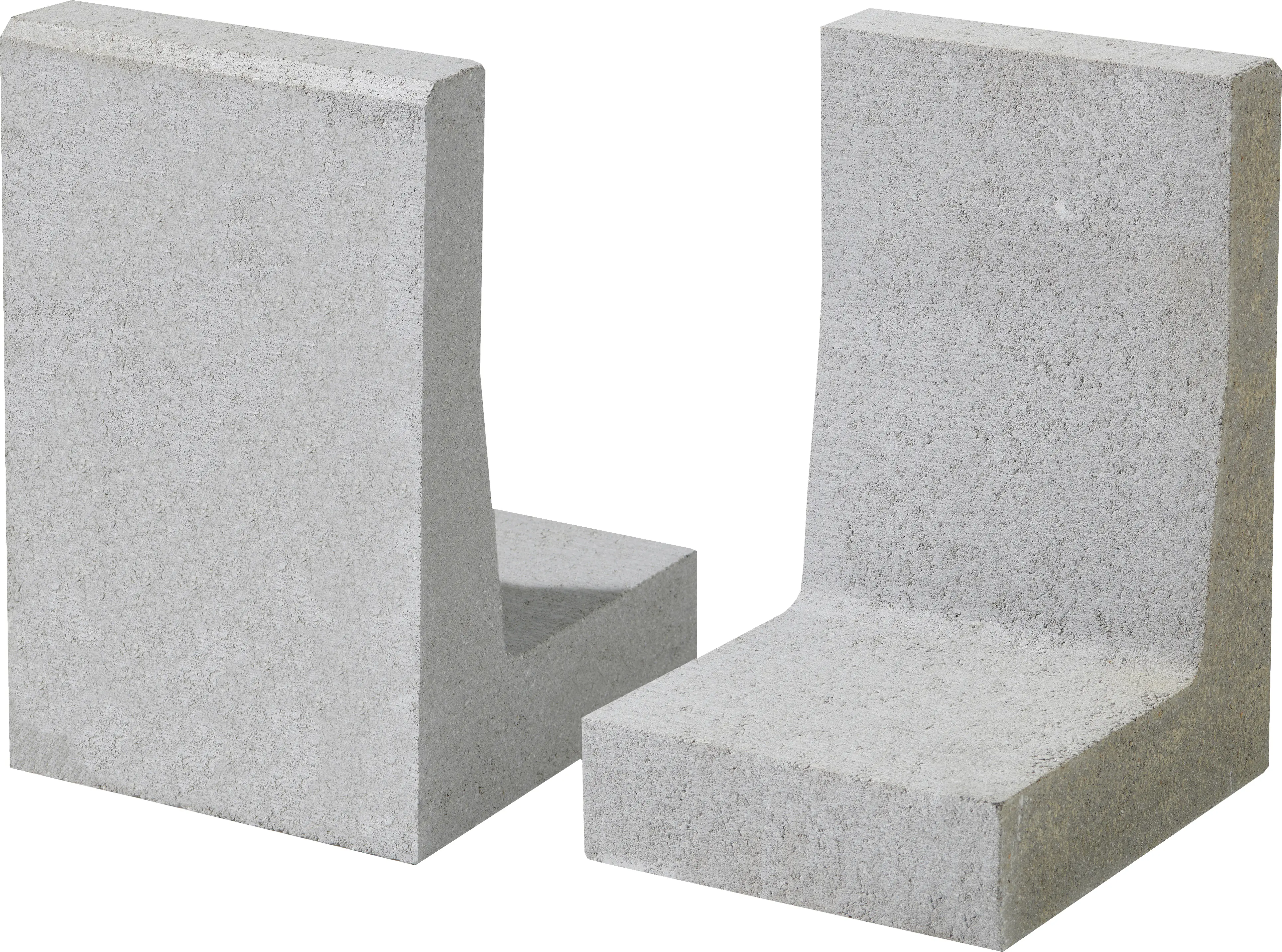 Kann L-Stein Vero 40 x 25 x 30 cm silbergrau
