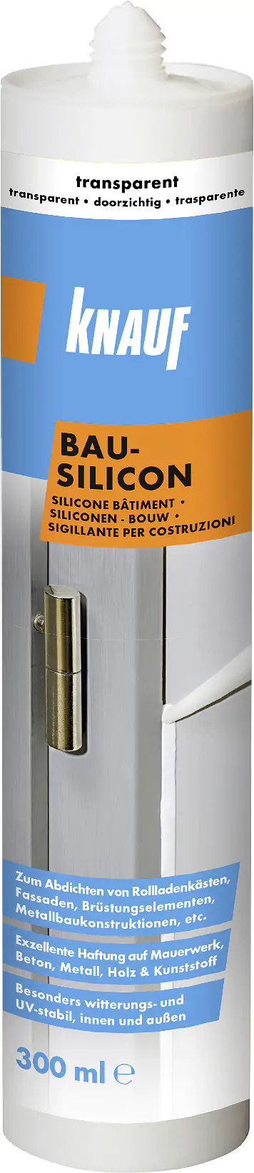 Knauf Bau Silikon transparent 300 ml