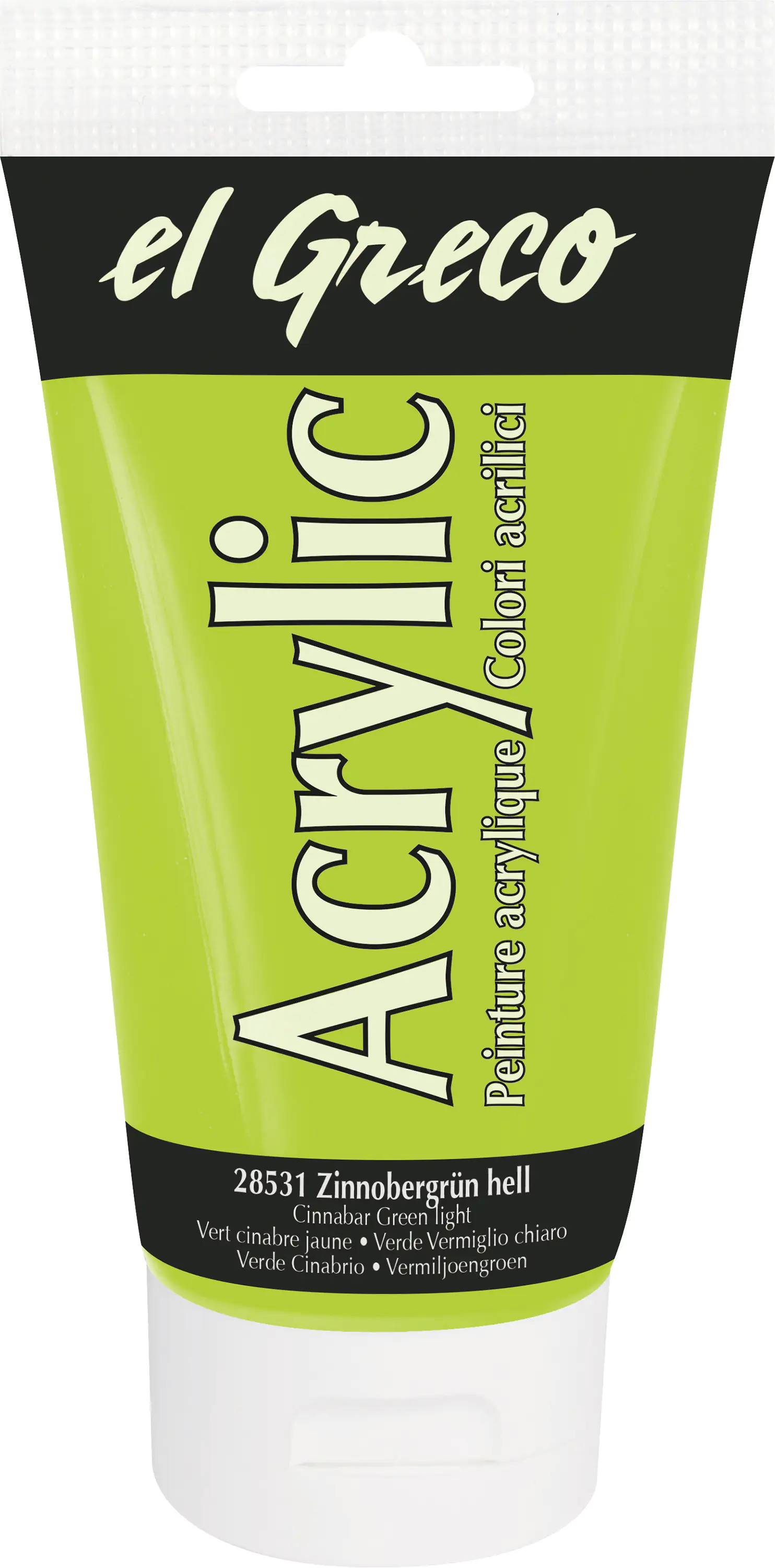 4000798285319_1530199 Kreul el Greco Acrylic Tube zinnobergrün hell 150 ml