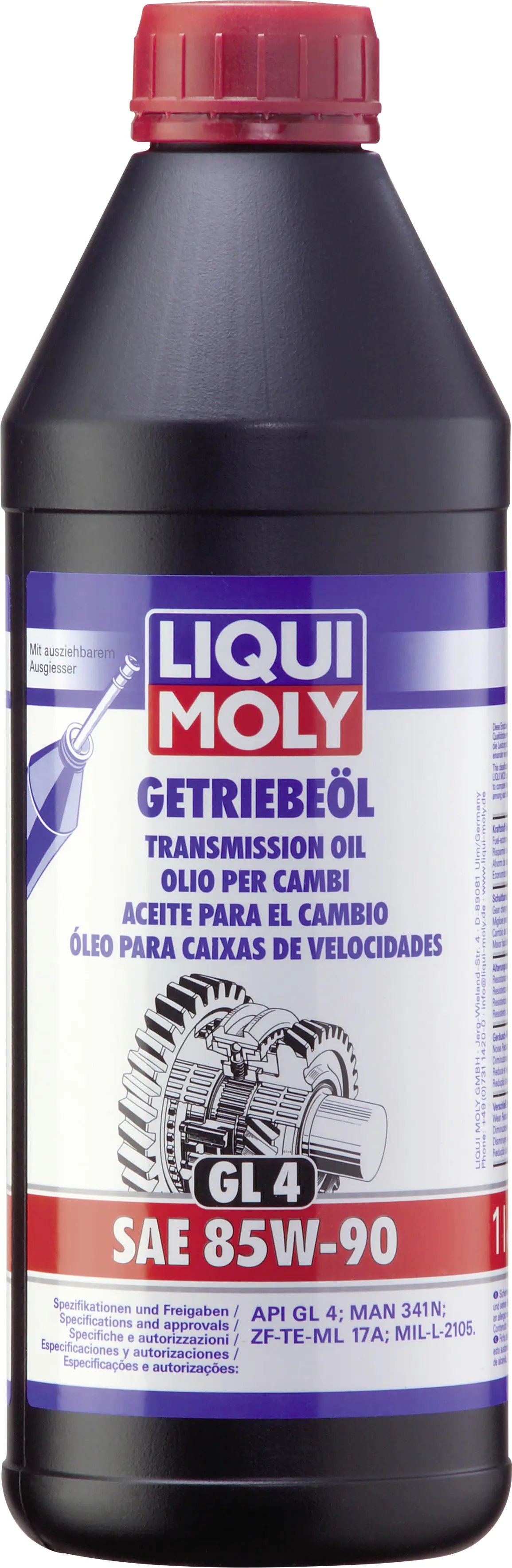 Liqui Moly Getriebeöl GL4 85W-90 1 L Liqui Moly Getriebeöl GL4 85W-90 1 L