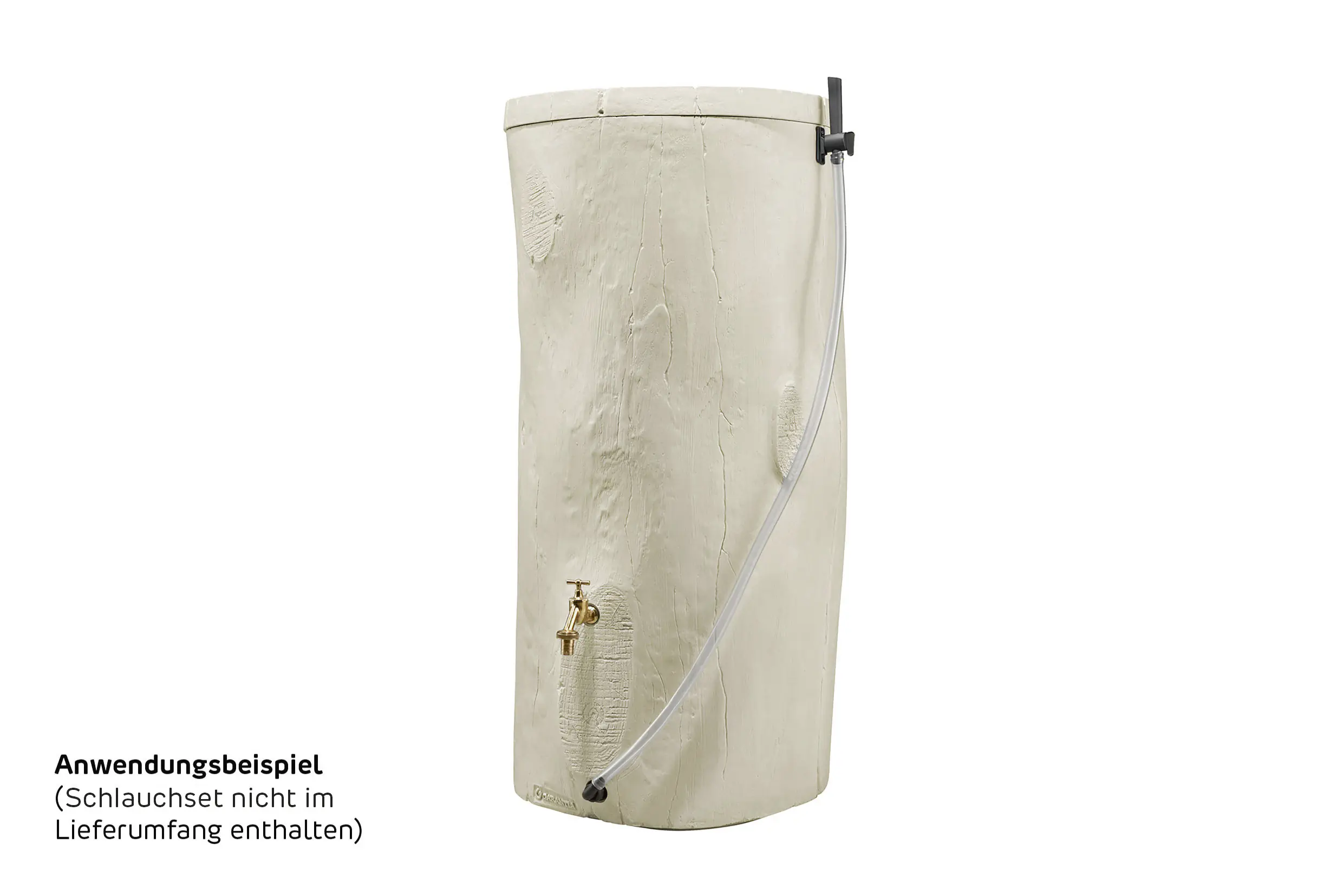 Garantia Regenspeicher Woodstock Baumstamm rund 250 L