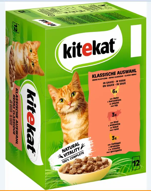 Kitekat Klassische Auswahl in Sauce Multipack 12x85 g