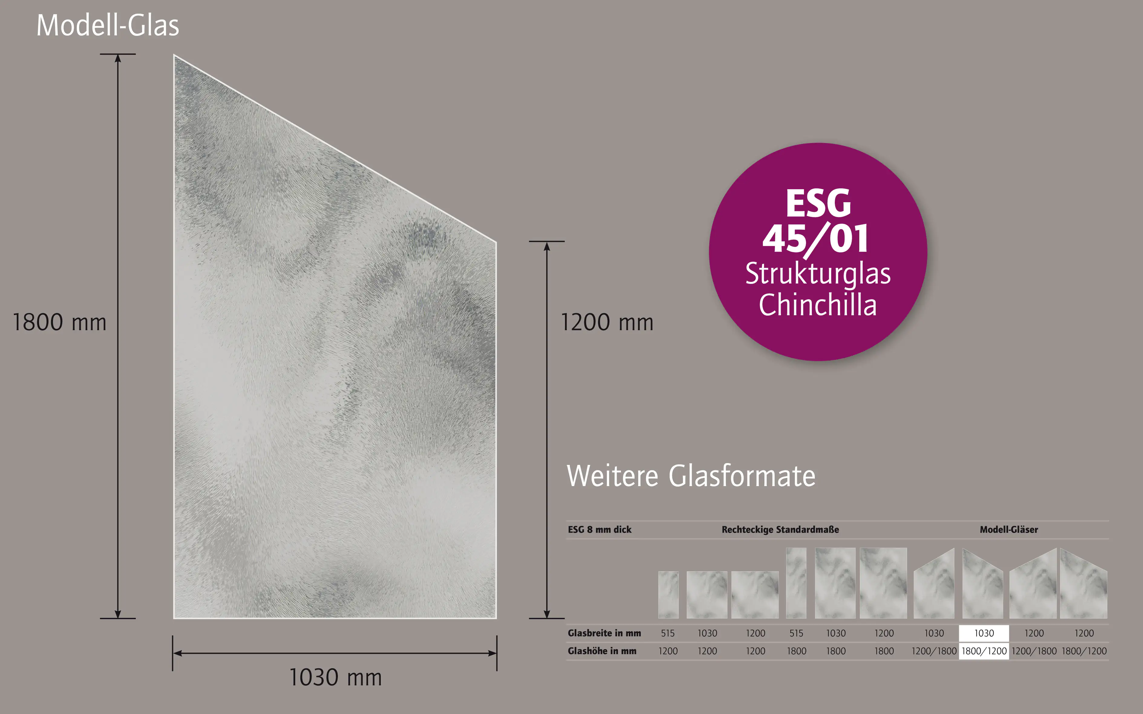 Ambiente Glaszaun B: 103 x Höhe: L 180/R 120 cm, gehärtetes 8 mm Glas Ambiente Glaszaun B: 103 x Höhe: L 180/R 120 cm, gehärtetes 8 mm Glas