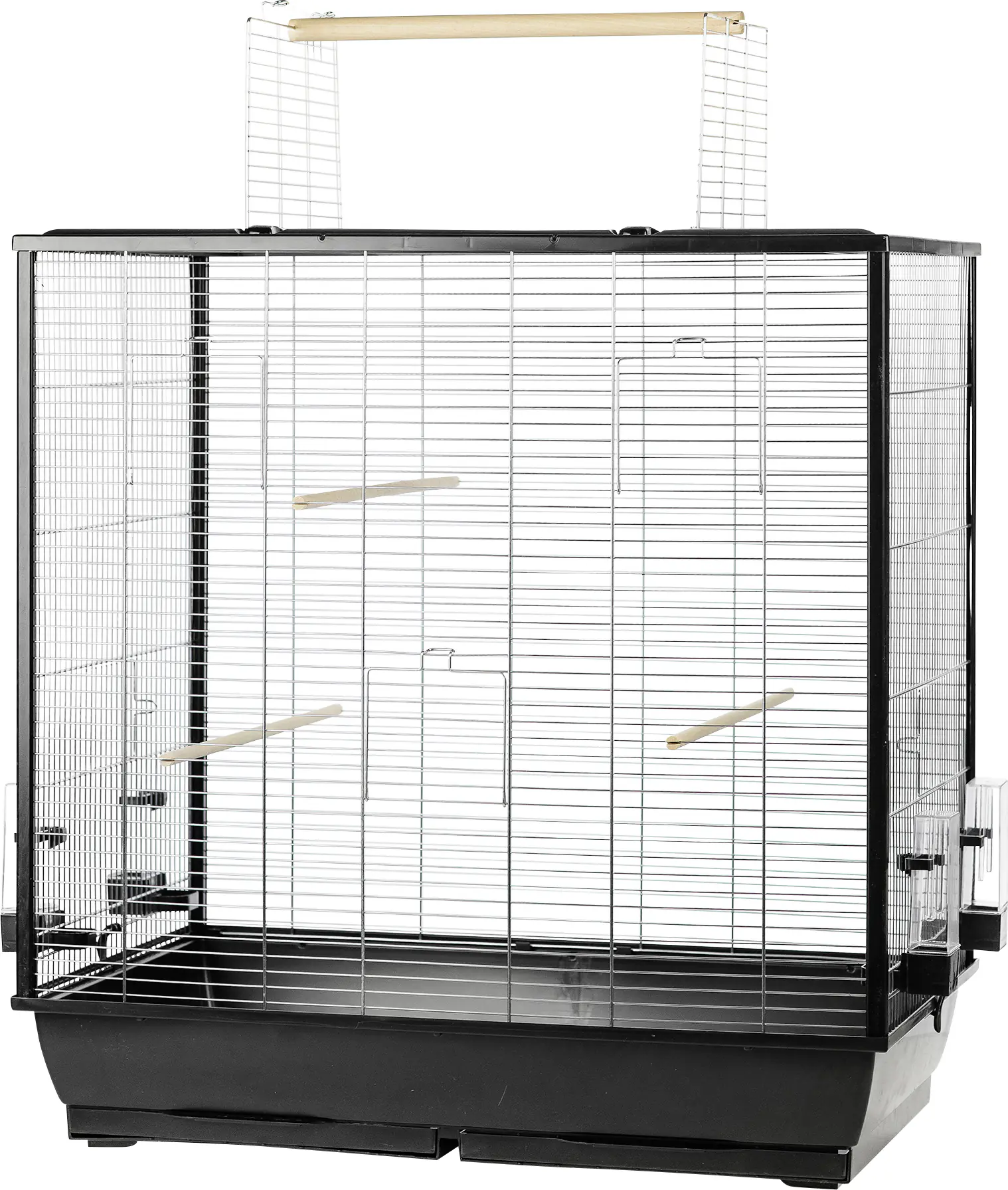 Ollesch Vogelheim Fiona chrom schwarz 78x47,5x81,5 cm
